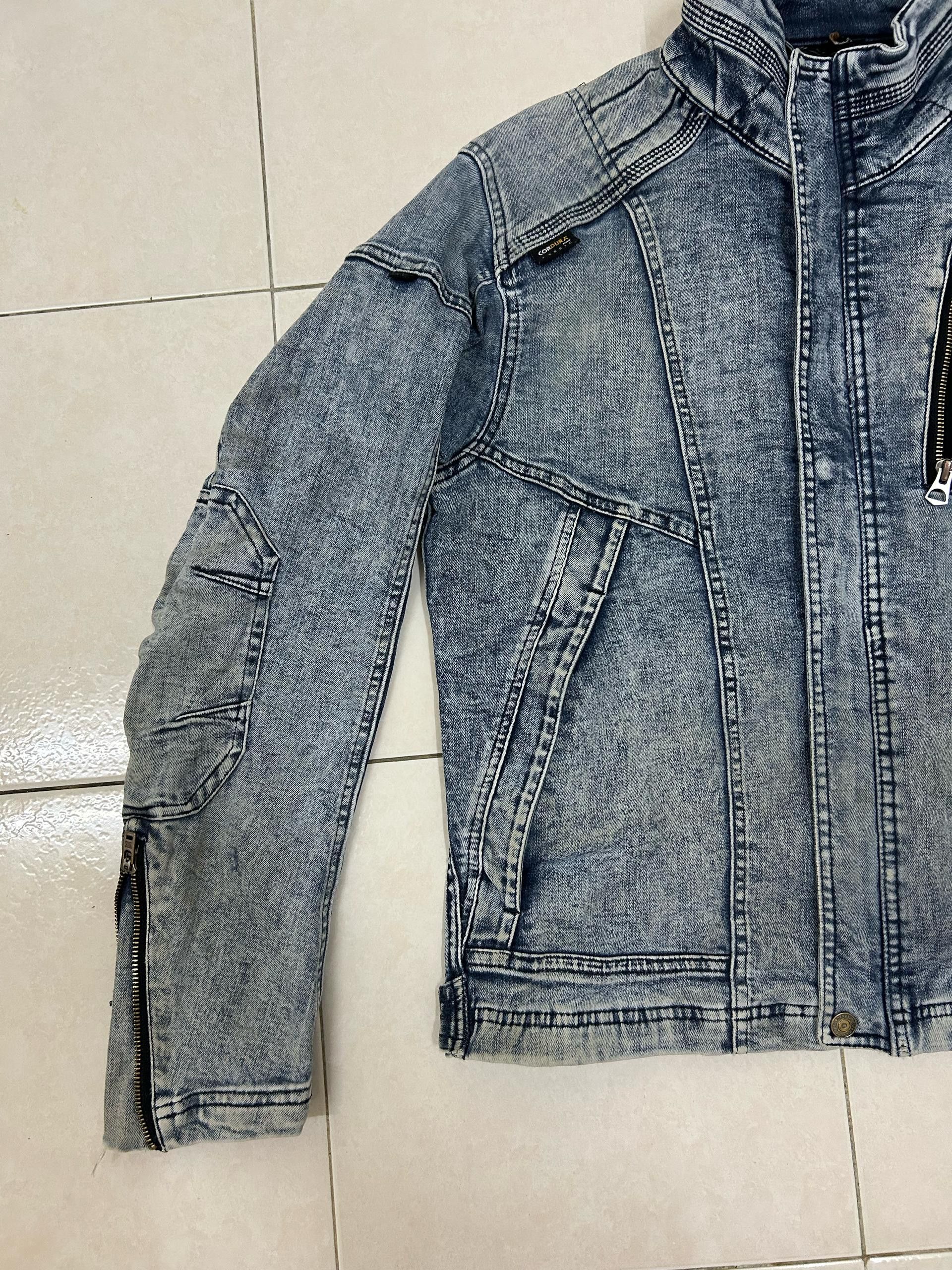 Vintage Rare Fielcore Denim Stretch Jacket Size US M / EU 48-50 / 2 - 6 Thumbnail