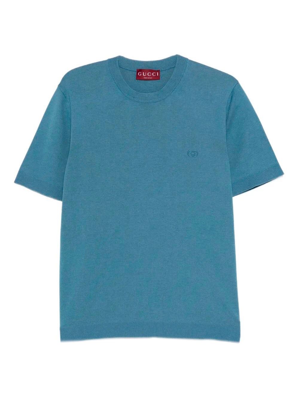 Gucci Short Sleeve Crew-Neck Sweater Size US M / EU 48-50 / 2 - 1 Thumbnail