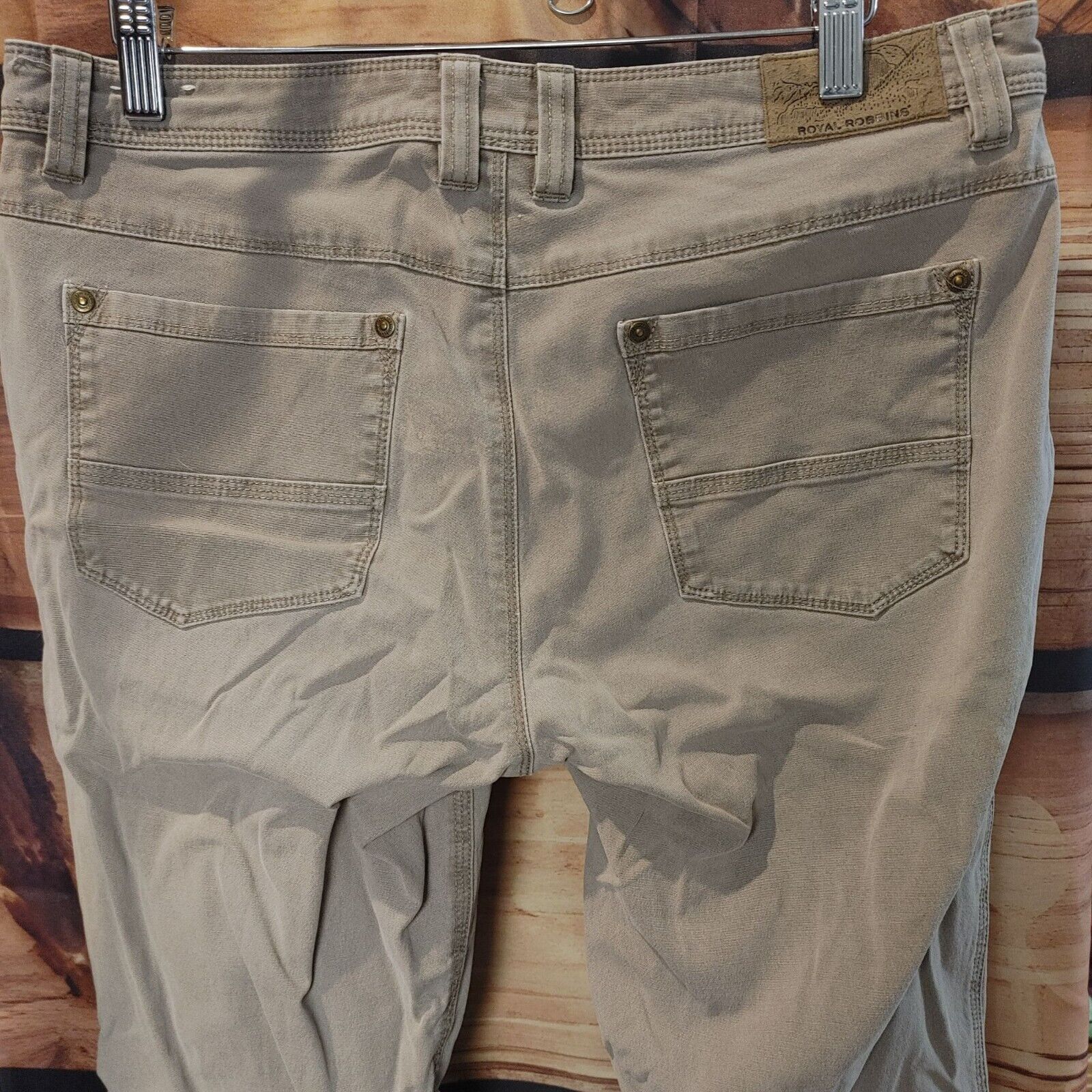 Royal Robbins Royal Robbins Women's Off-White Straight Leg Jeans 6 Size 28" / US 6 / IT 42 - 2 Thumbnail
