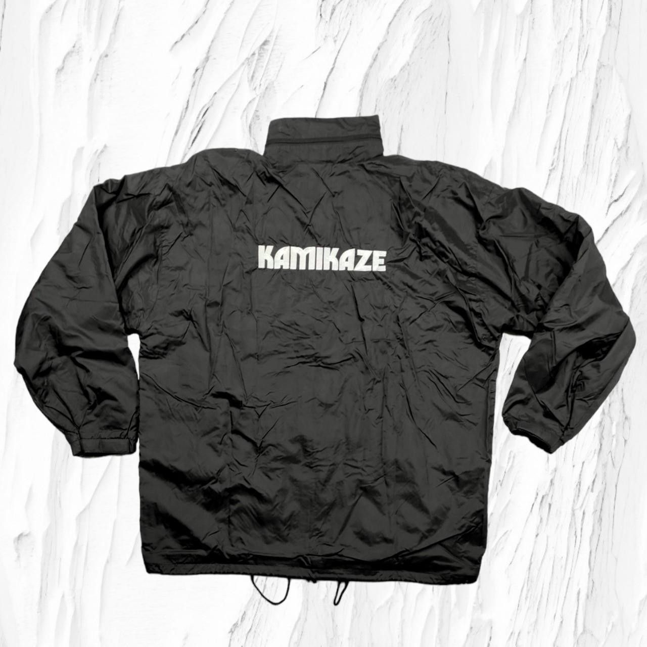Other Vintage Black Kamikaze Bomber Jacket with Emboirdered logos Size US XL / EU 56 / 4 - 3 Thumbnail