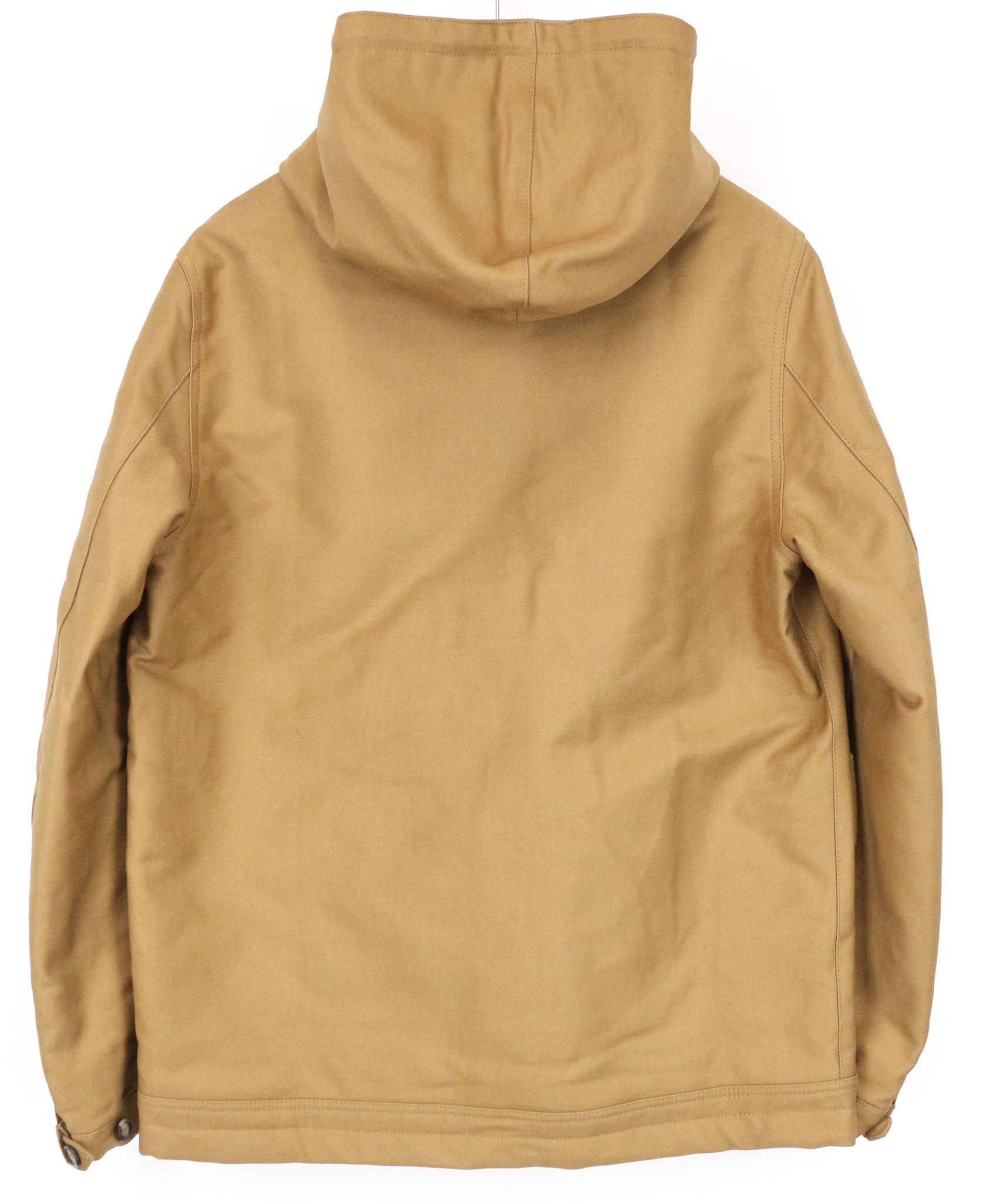 Sandro S Camel Brown Hooded Cotton Parka Jacket 74610 Size US S / EU 44-46 / 1 - 2 Thumbnail