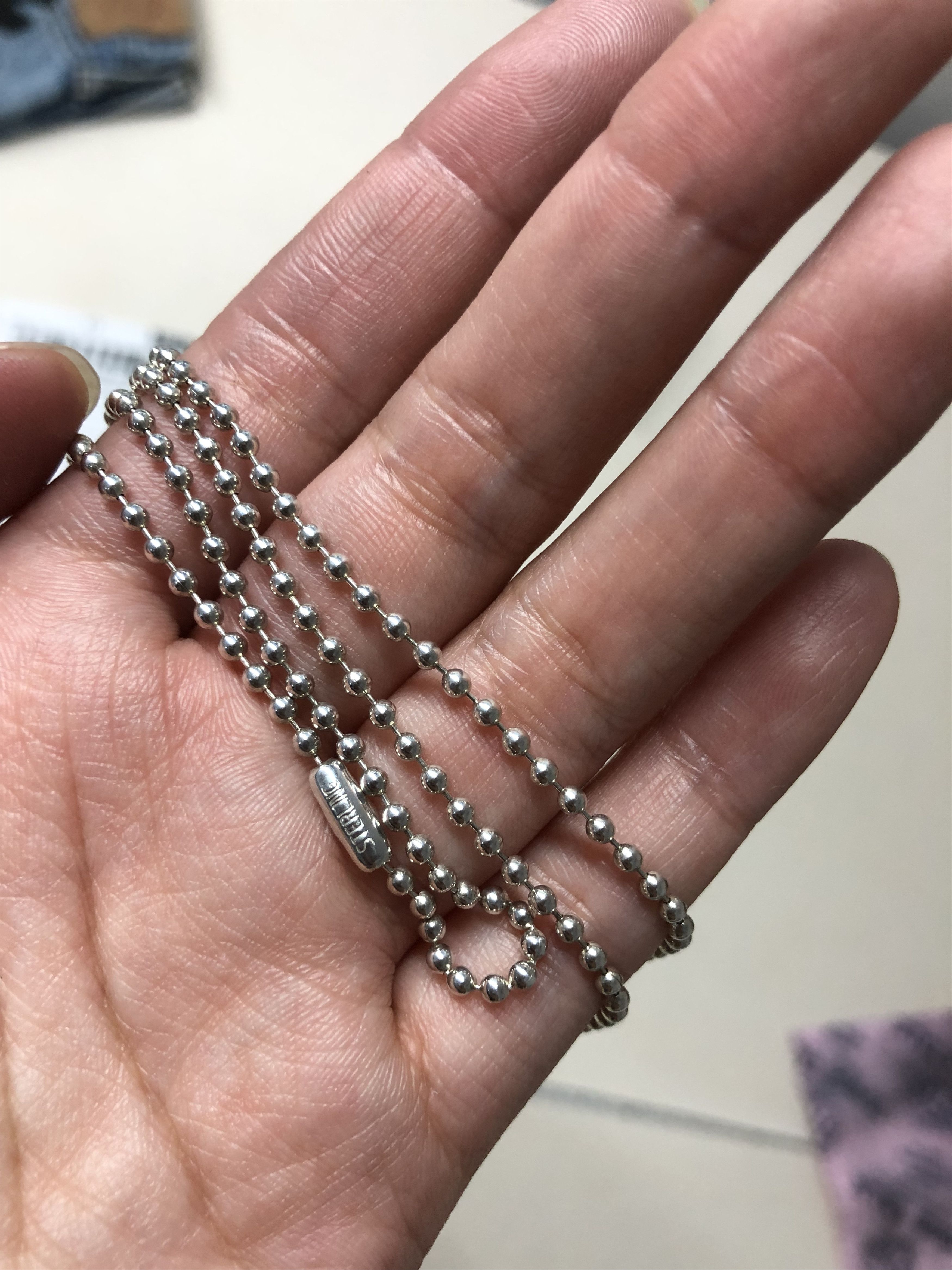 Chrome Hearts Chrome Hearts Silver Glasses Hanging Chain Size ONE SIZE - 10 Thumbnail