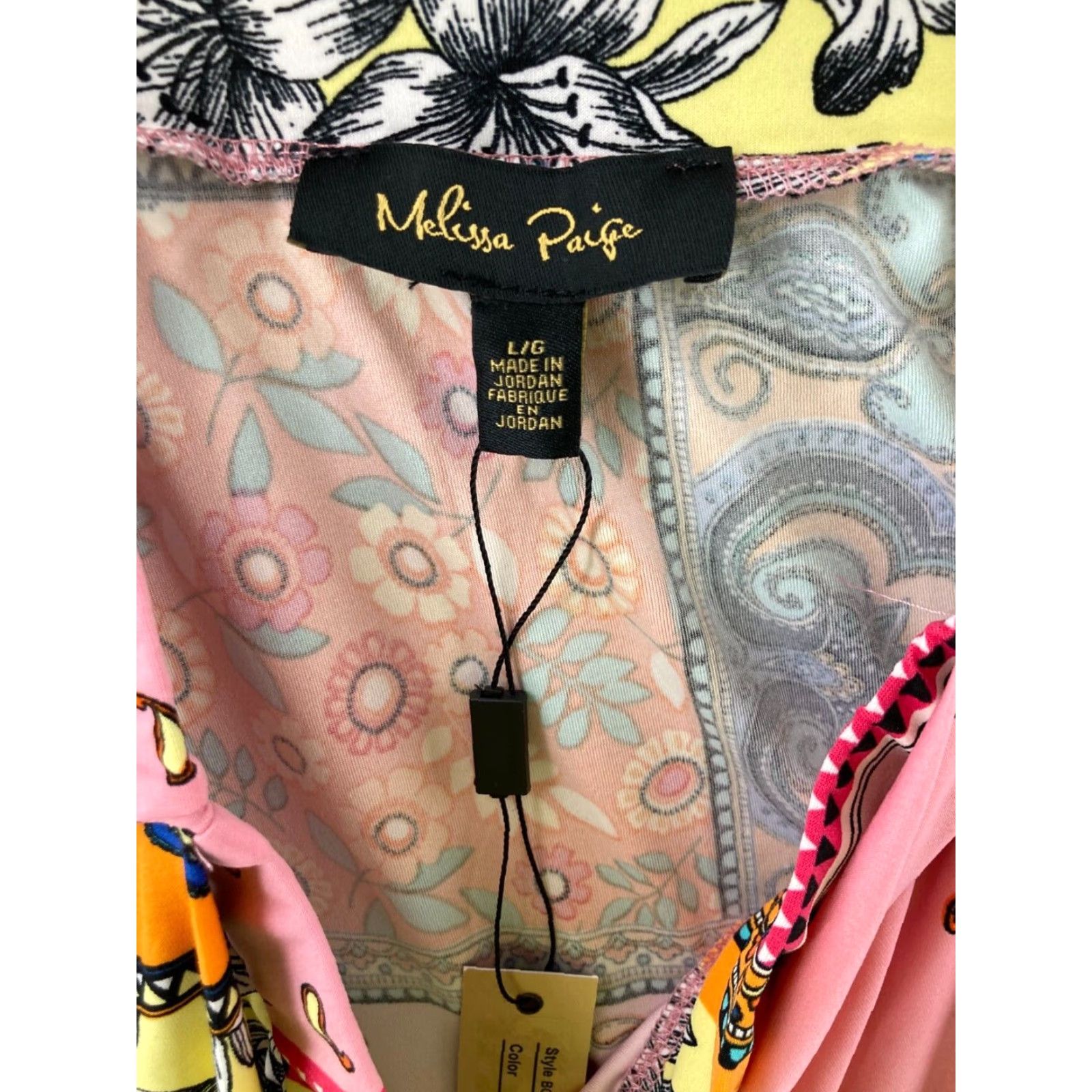 Paige Paige Melissa Skirt Womens Large Bandana Print A Line NWT Size 36" / US 14 / IT 50 - 6 Thumbnail