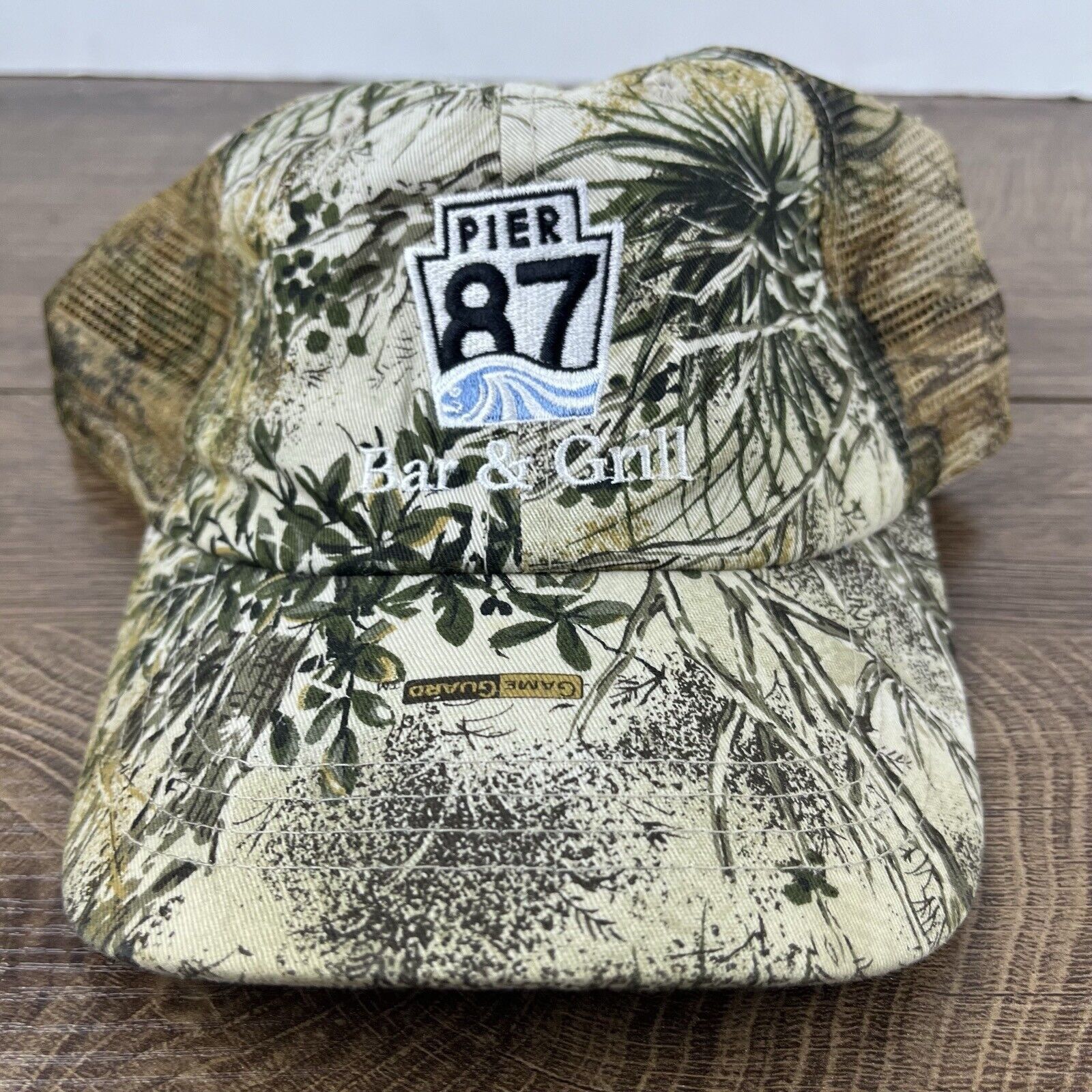 Other Pier 87 Bar and Grill Hat Camo Green Hat Adjustable Hat Camo Size ONE SIZE - 3 Thumbnail