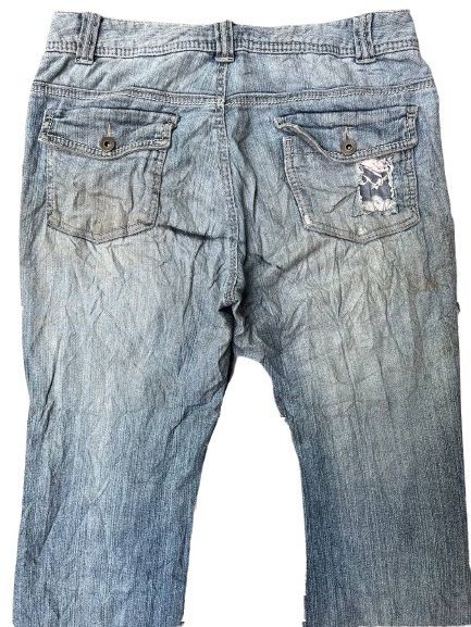 Japanese Brand VINTAGE JAPANESE BRAND RARE DISTRESSED STYLE Size US 34 / EU 50 - 4 Thumbnail