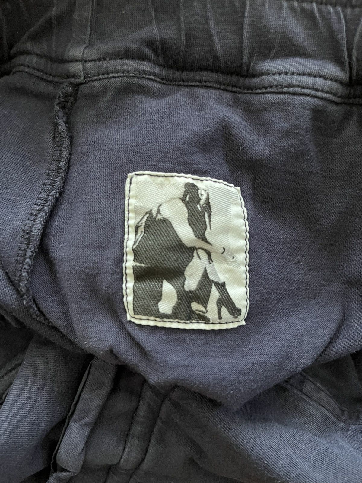 Rick Owens Drkshdw Rick Owens Drkshdw Berlin Sweatpants Indigo Navy Blue Size US 32 / EU 48 - 5 Thumbnail