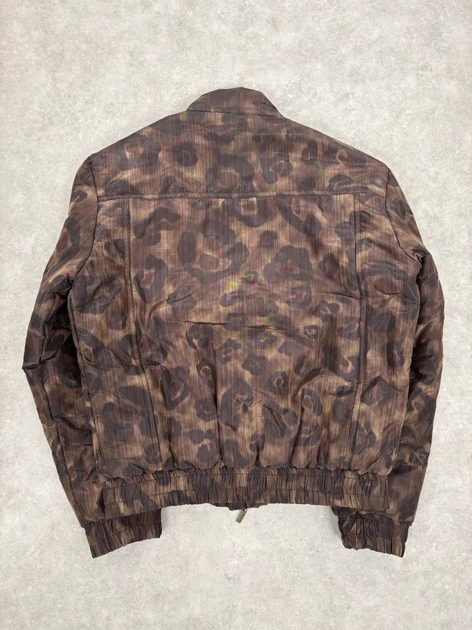 Just Cavalli 2000s Cavalli Leopard Print Obscure Bomber Jacket Size US S / EU 44-46 / 1 - 6 Thumbnail