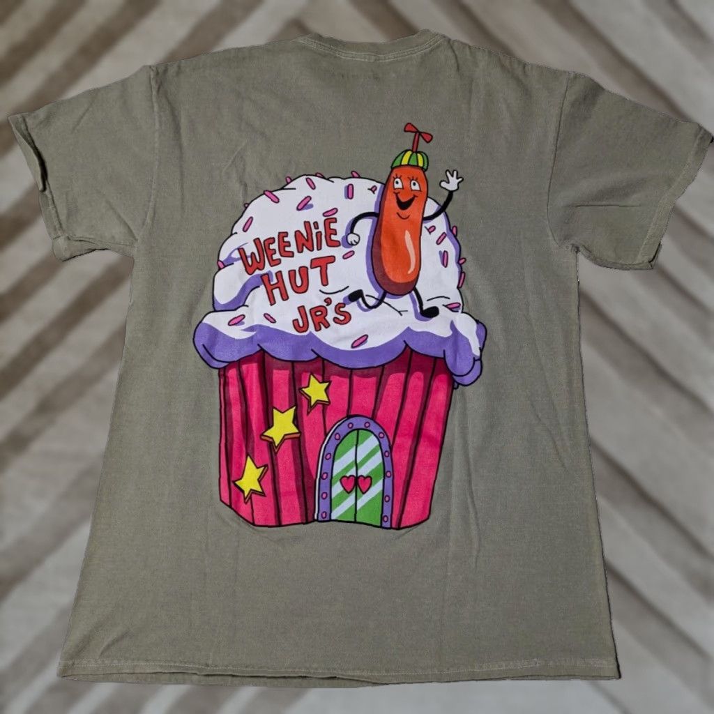 Nickelodeon NIckelodeon Men Medium Green 100% Cotton Double-Sided WEENIE HUT JR'S T-Shirt Size US M / EU 48-50 / 2 - 1 Thumbnail