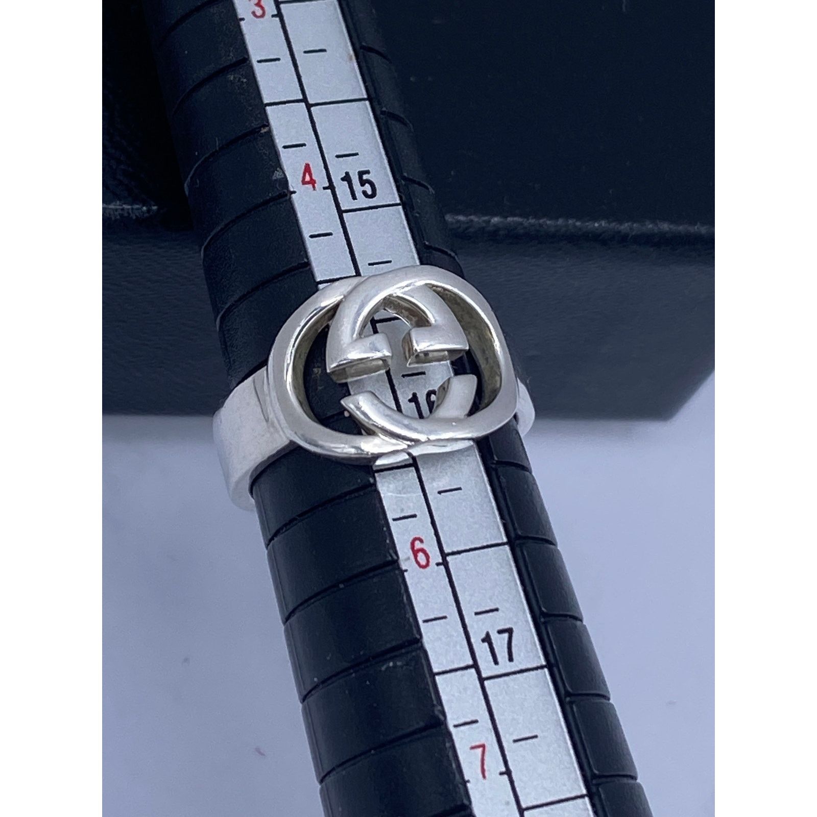 Gucci Gucci GG Sterling Sliver Ring Size Size 6 Size ONE SIZE - 2 Thumbnail