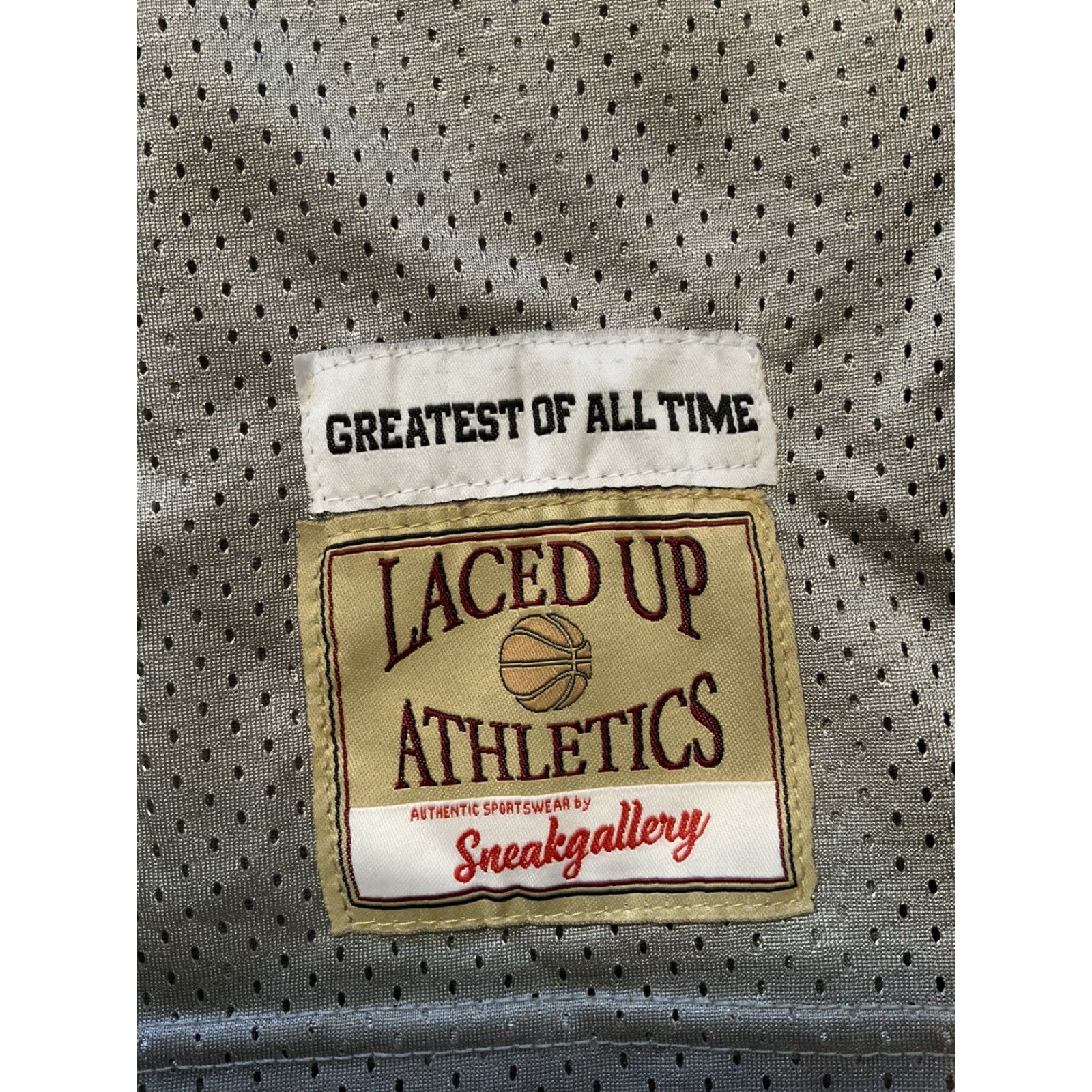 Jordan Brand VINTAGE Sneak Gallery Laced Up Retro 4 Michael Jordan Pure Money Chicago Jersey XL Mens Gray Size US XL / EU 56 / 4 - 6 Thumbnail