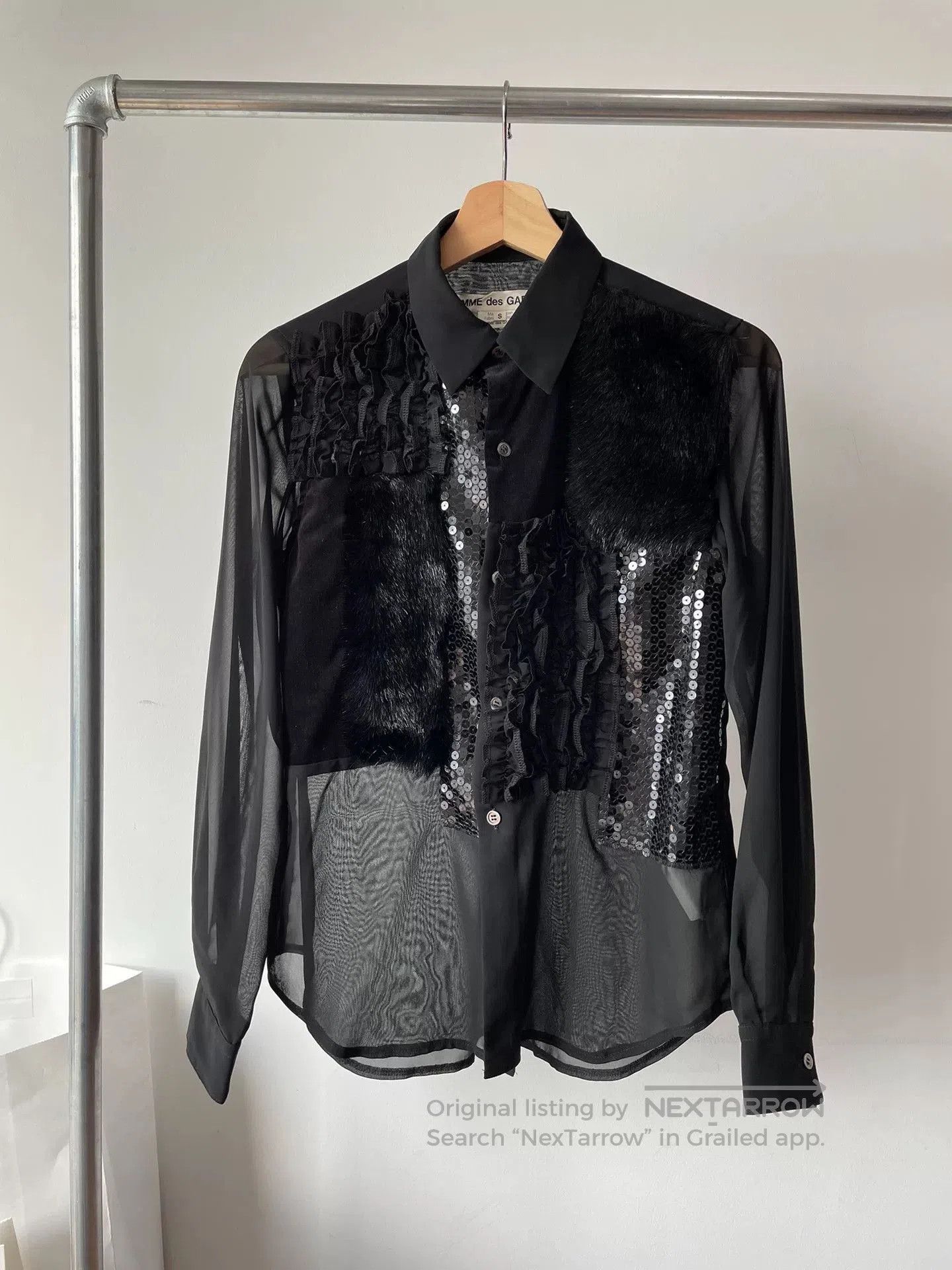 Comme des Garcons Comme des Garçons Patchwork Shirt. Size US S / EU 44-46 / 1 - 1 Thumbnail