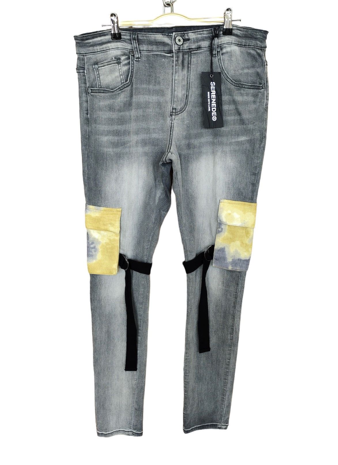 Comme des Garcons × Undercover SERENEDE Bondage Skinny Denim Jeans Streetwear y2k Size US 34 / EU 50 - 1 Thumbnail