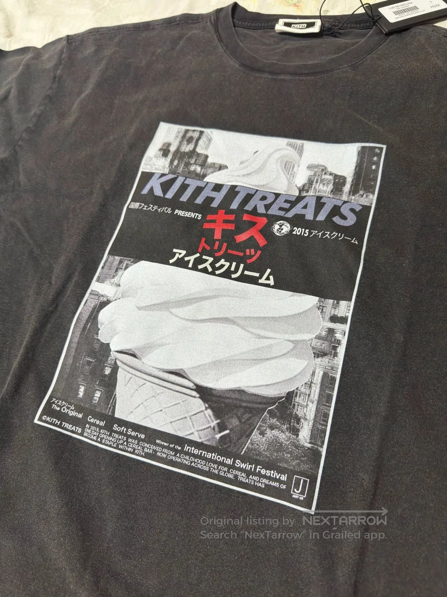 Kith KITH 25SS Limited Washed Distressed Graphic Tee. Size US L / EU 52-54 / 3 - 5 Thumbnail