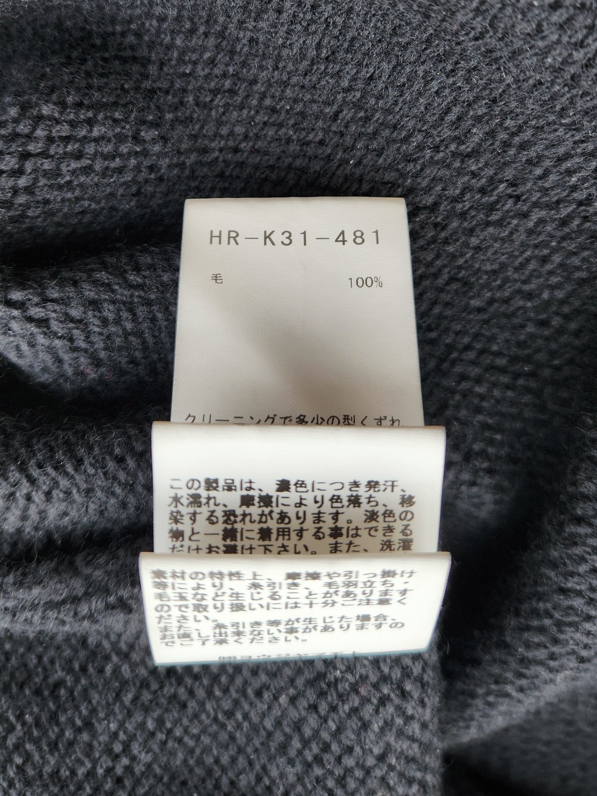 Yohji Yamamoto Yohji Yamamoto Pour Homme Side Button Turtleneck Sweater Size US L / EU 52-54 / 3 - 5 Thumbnail
