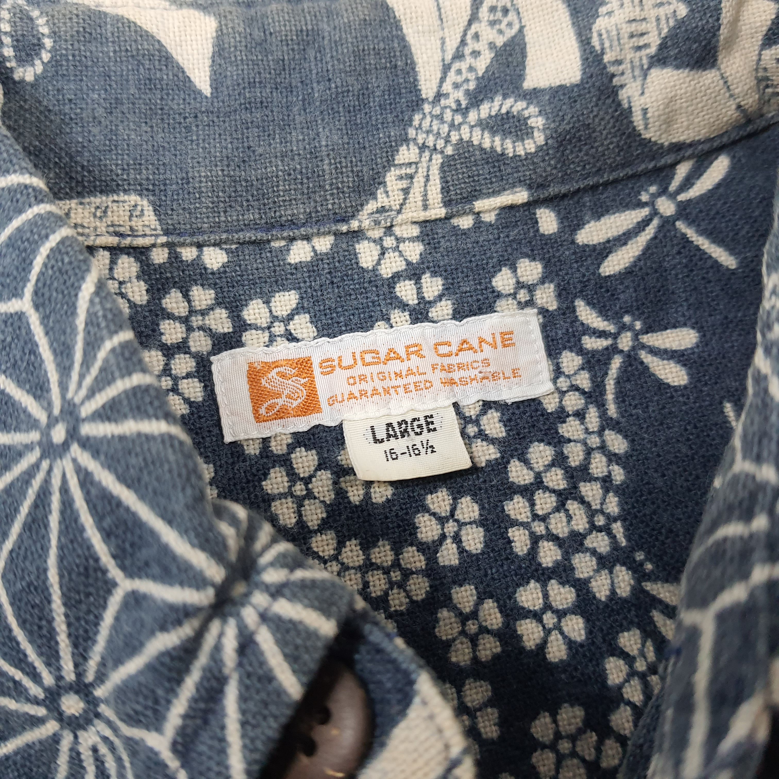 Japanese Brand × Sugar Cane × Vintage Vintage Sugar Cane Japanese Brand Button Up Shirt Size US L / EU 52-54 / 3 - 4 Thumbnail