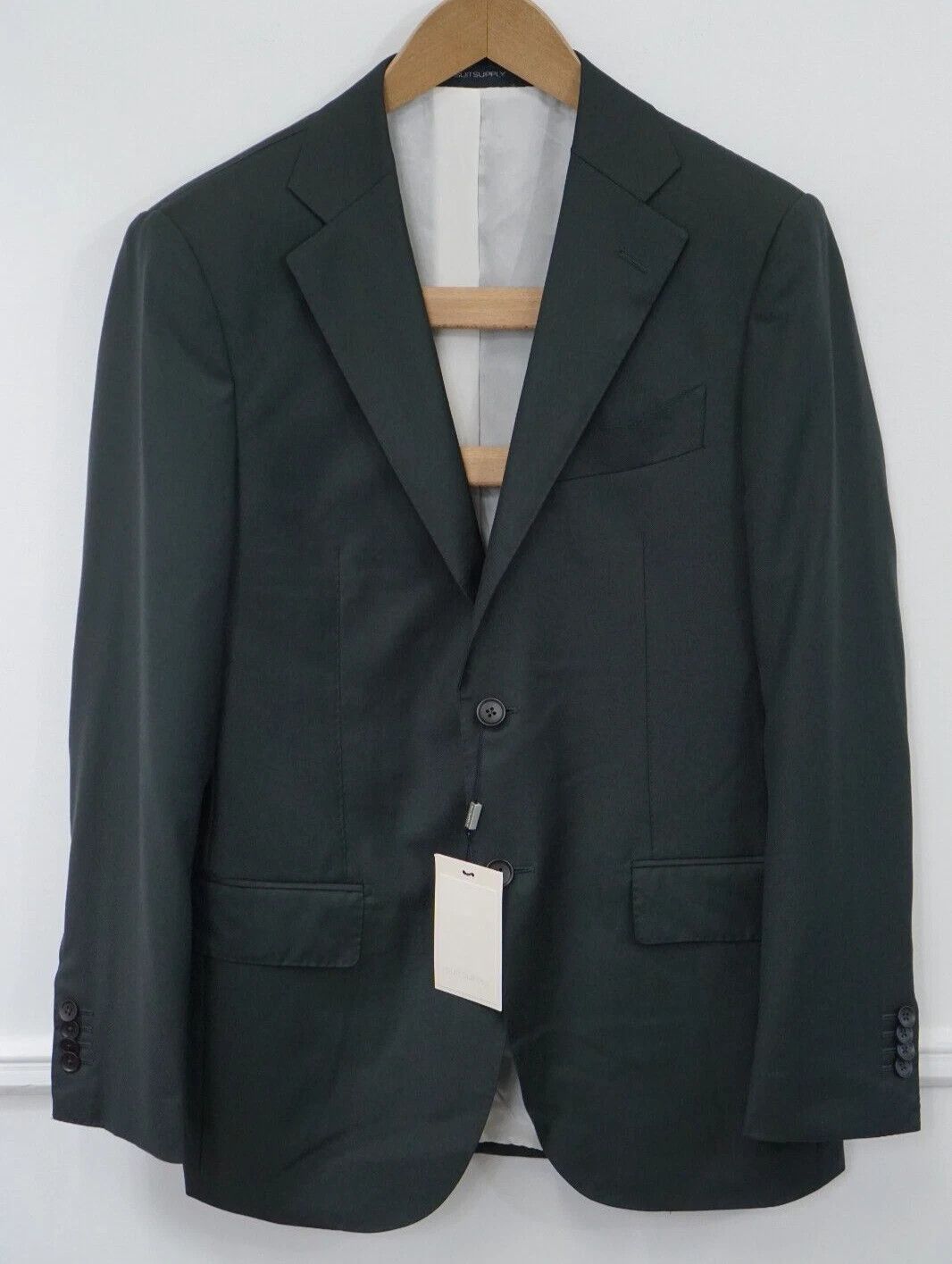 Suitsupply Men Suitsupply Blazer Lazio Green Wool S110 Size UK/US40 Size 40R - 1 Thumbnail