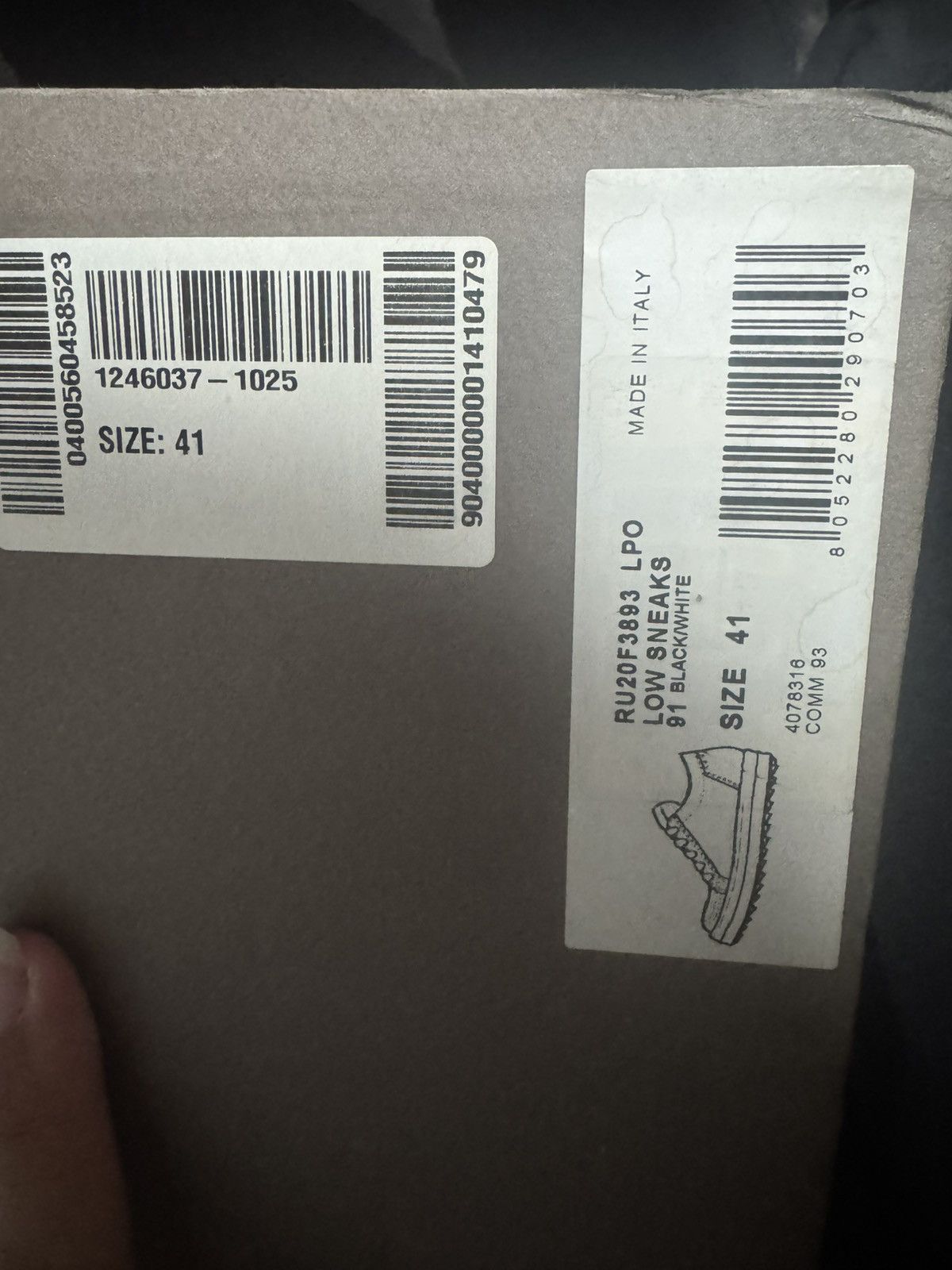 Rick Owens rick owens fw20 performa vans Size US 8.5 / EU 41-42 - 5 Thumbnail