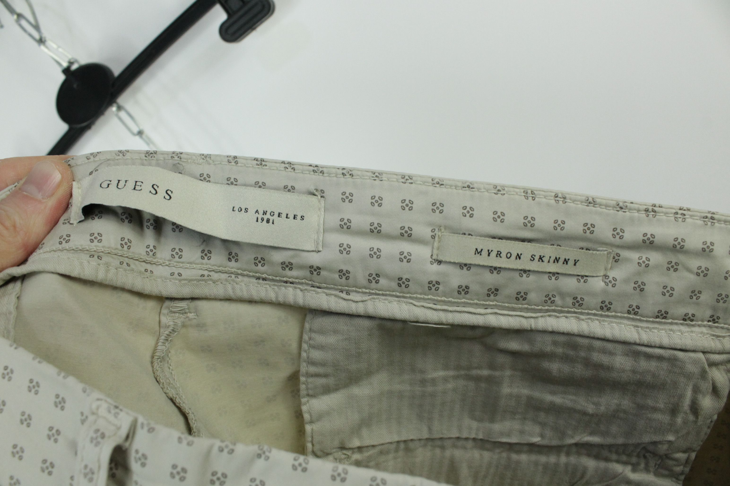 Guess Guess Myron Skinny Chino Stretch Cotton Pants Men's Size US 34 / EU 50 - 6 Thumbnail