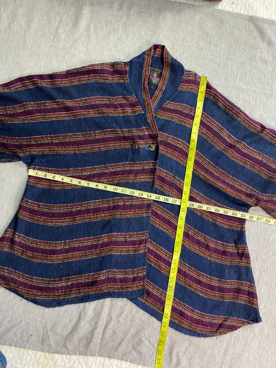 Japanese Brand Rukmani Loose Bohemian Style Cardigan Size L / US 10 / IT 46 - 9 Thumbnail