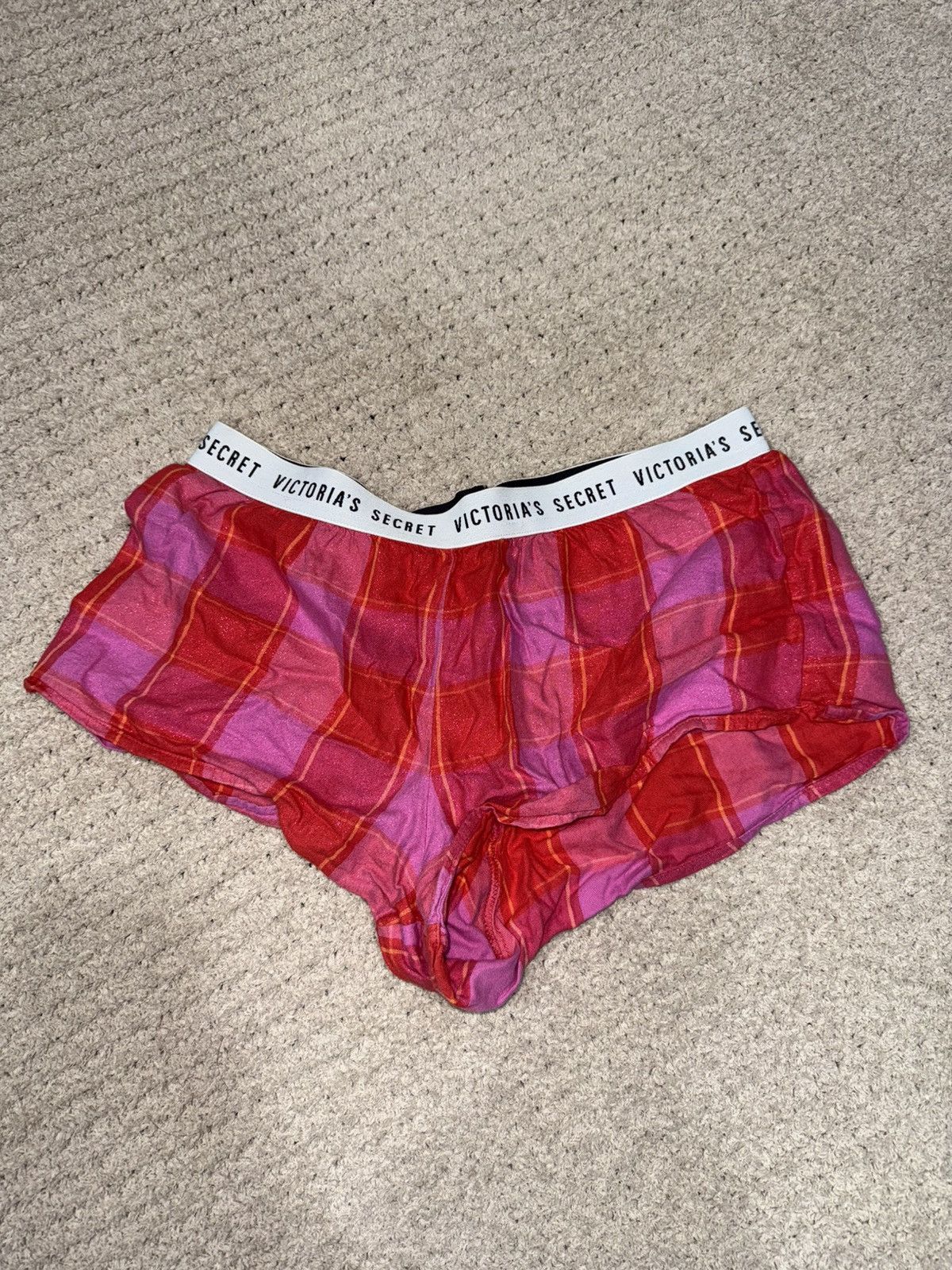 Victoria's Secret Victoria’s Secret Plaid Night Shorts Size 26" / US 2 / IT 38 - 1 Thumbnail