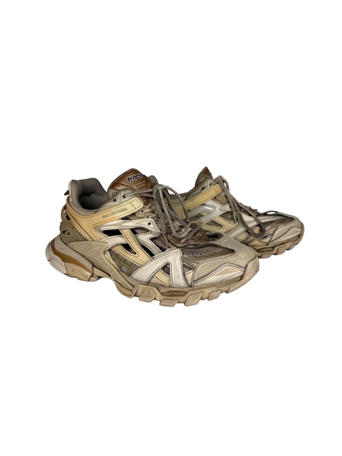 Balenciaga Balenciaga Track 2 in Cream Size US 11 / EU 44 - 1 Thumbnail