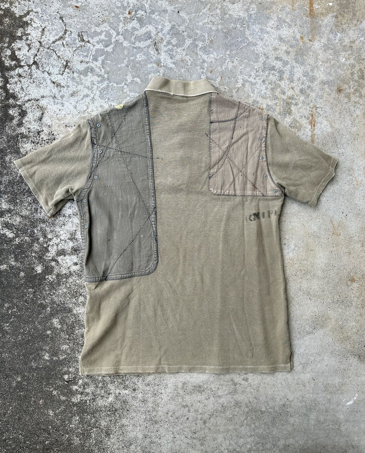 Kapital Kountry Kapital World War Military Mermaid painting patchwork tee Size US L / EU 52-54 / 3 - 2 Thumbnail