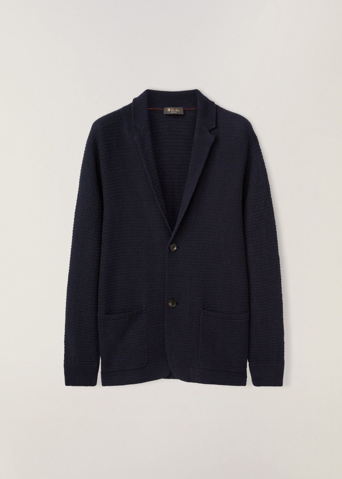Loro Piana o1srvl11e1024 Malfa Cardigan in Navy Blue Size US M / EU 48-50 / 2 - 1 Thumbnail
