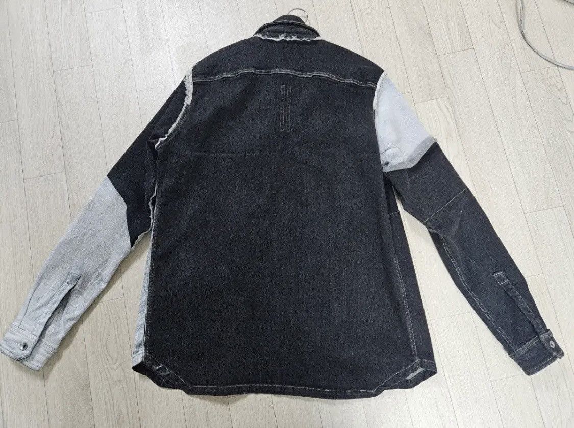 Rick Owens Drkshdw Rick Owens DRKSHDW Denim Shirt Jacket Size US M / EU 48-50 / 2 - 3 Thumbnail