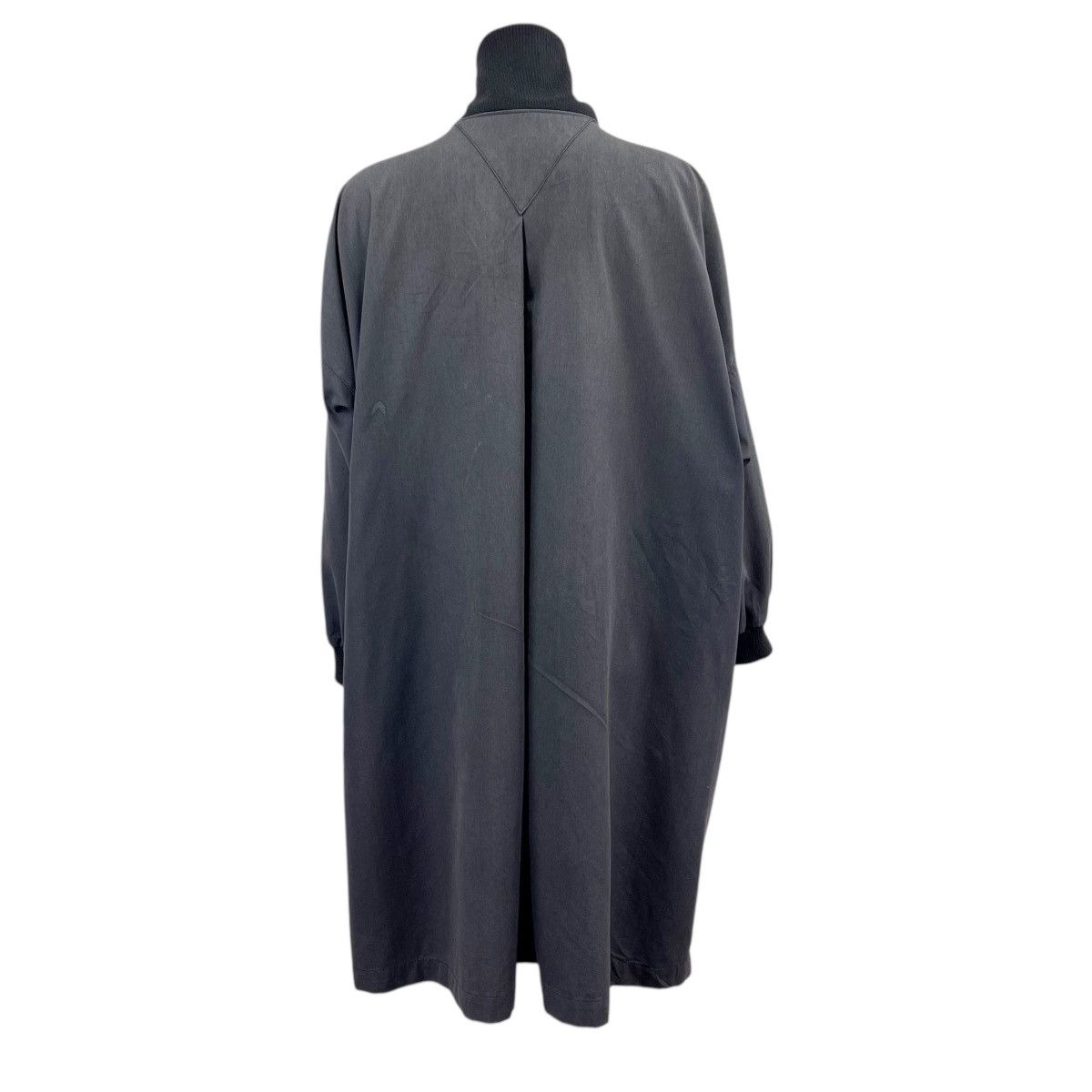 Issey Miyake Im Issey Miyake Black Cotton Coat Size L / US 10 / IT 46 - 6 Thumbnail
