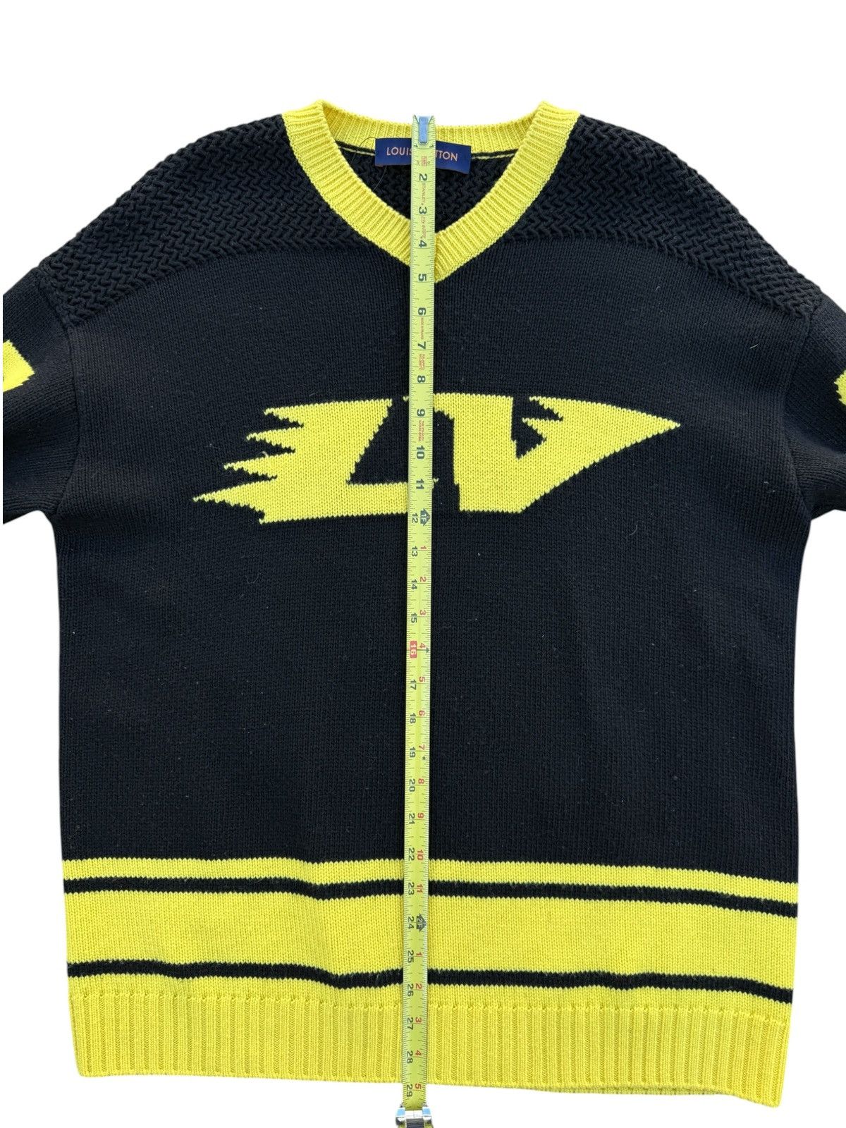Louis Vuitton Louis Vuitton intertarsia football knit jersey Size US M / EU 48-50 / 2 - 9 Thumbnail