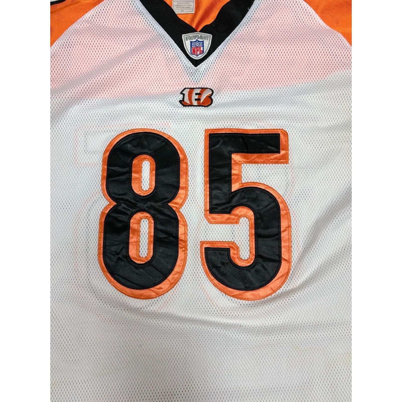 Reebok Reebok Johnson 85 Cincinnati Bengals Jersey NFL Size 54 XXL Size US XL / EU 56 / 4 - 3 Thumbnail