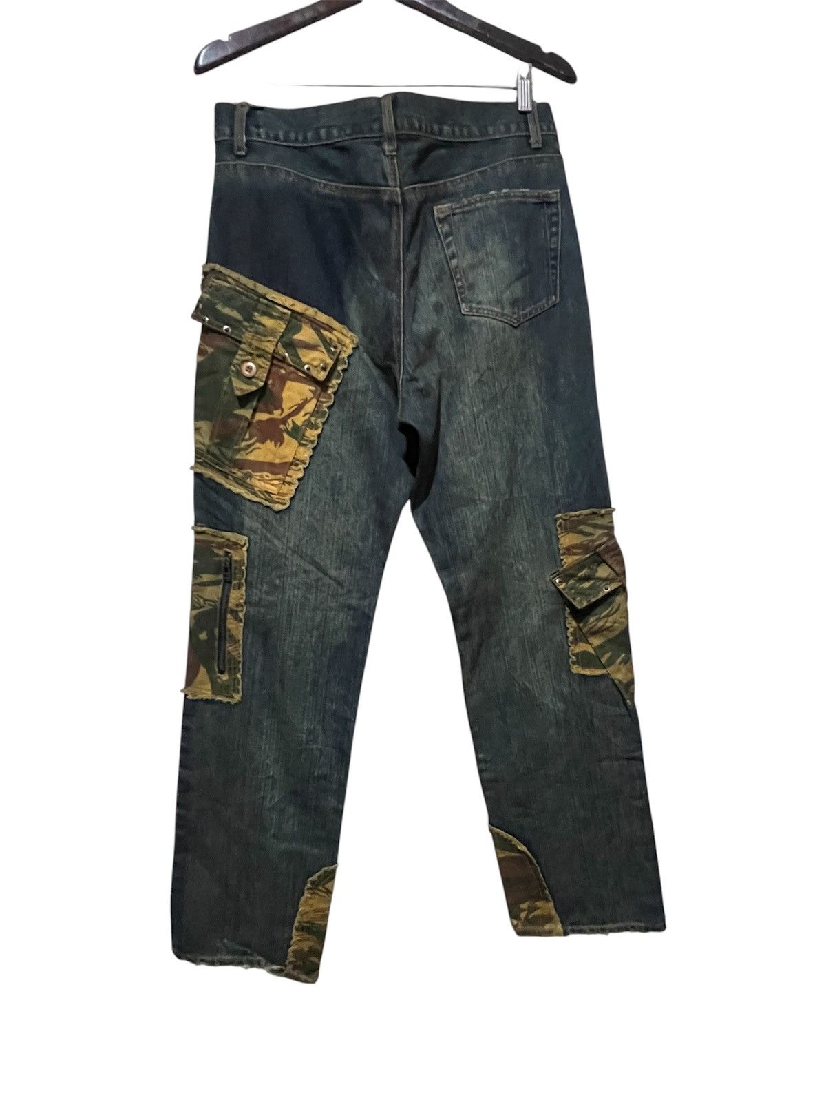 Other Y2k jeans with camo pocket Size US 34 / EU 50 - 2 Thumbnail