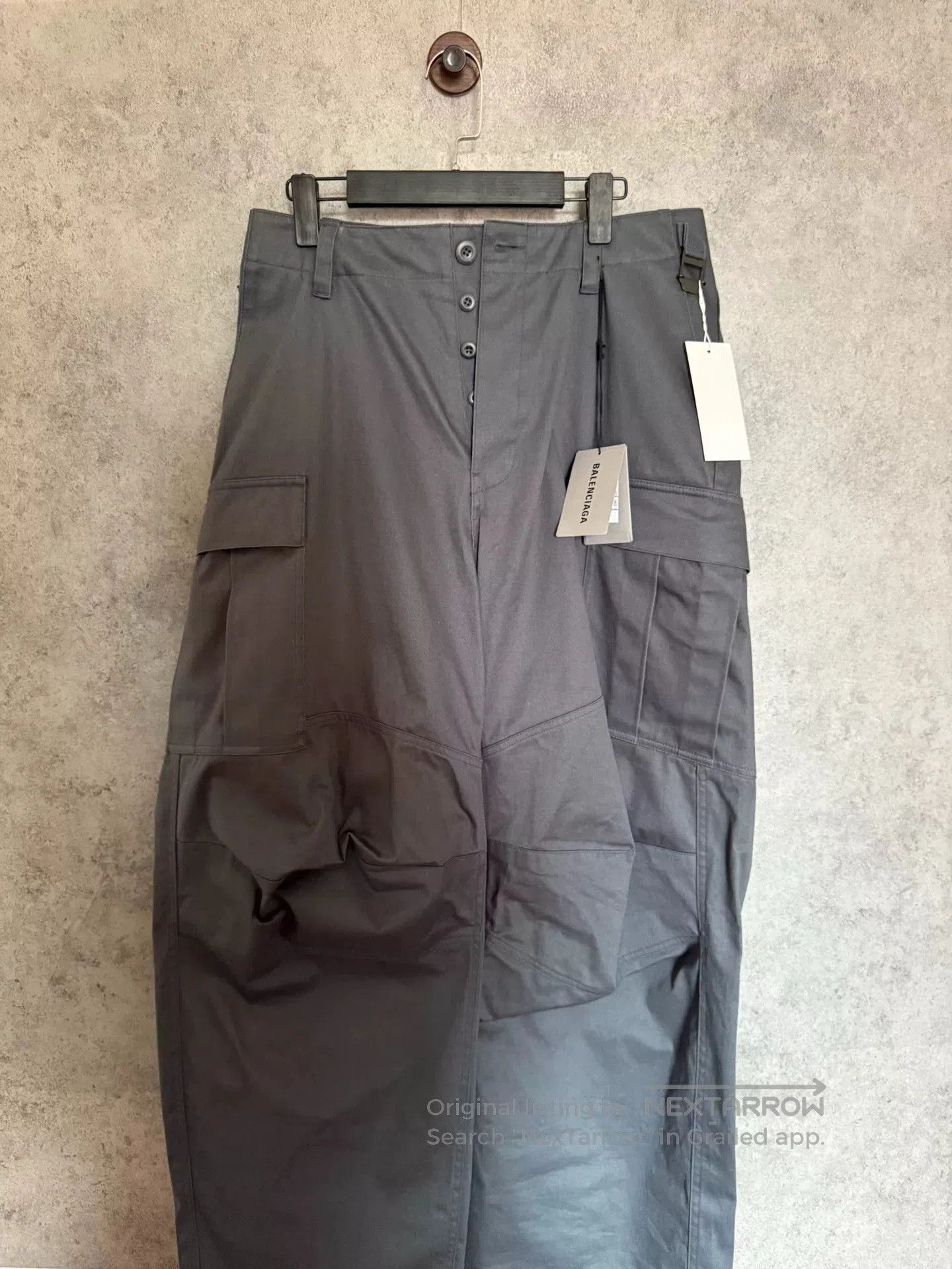 Balenciaga 22FW KICK Cargo Pants.
