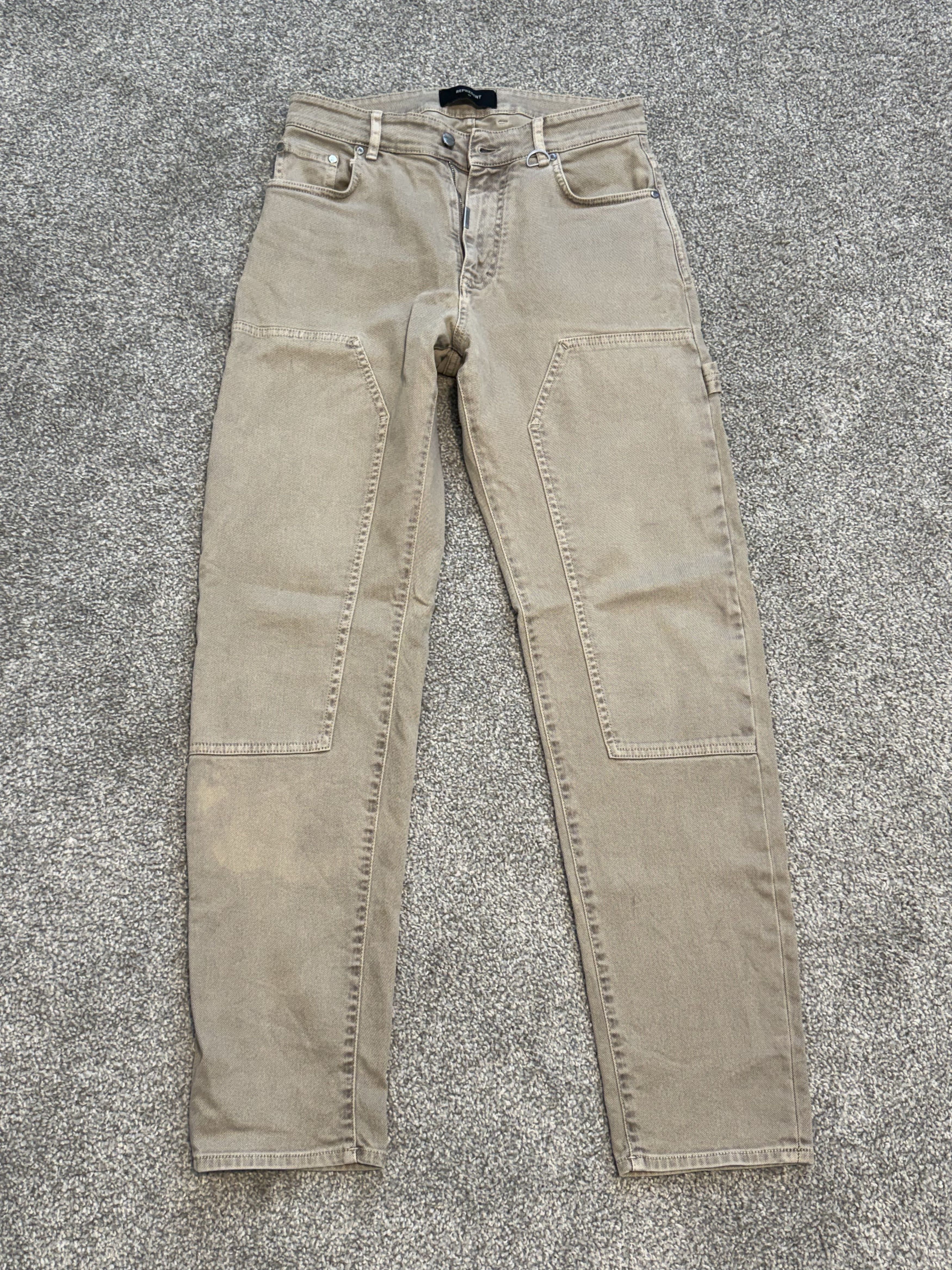 Represent Clo. Carpenter Denim - Stone Size US 29 - 1 Thumbnail