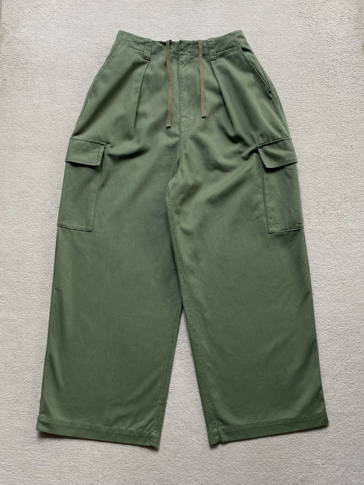 Japanese Brand × Vintage × Yohji Yamamoto Niko And Wide Leg Balloon Pants Size US 29 - 4 Thumbnail