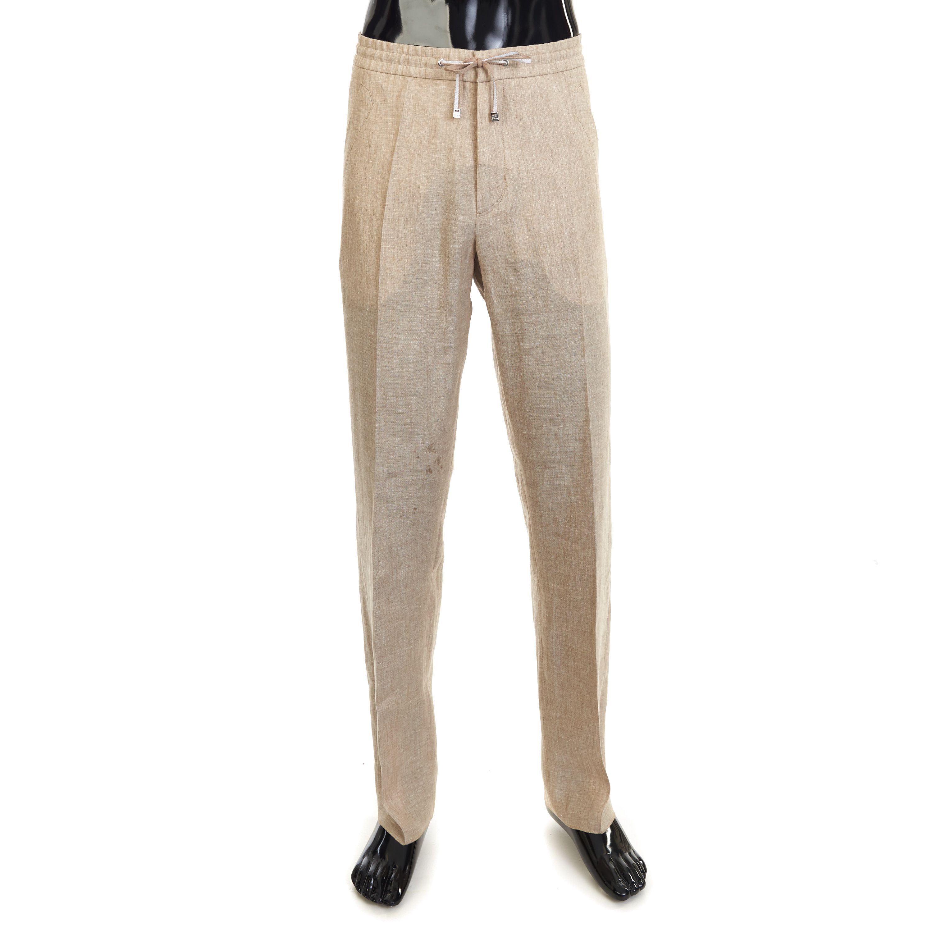 Other Brett Johnson Silk, Wool & Linen Casual Pants Size US 30 / EU 46 - 1 Thumbnail