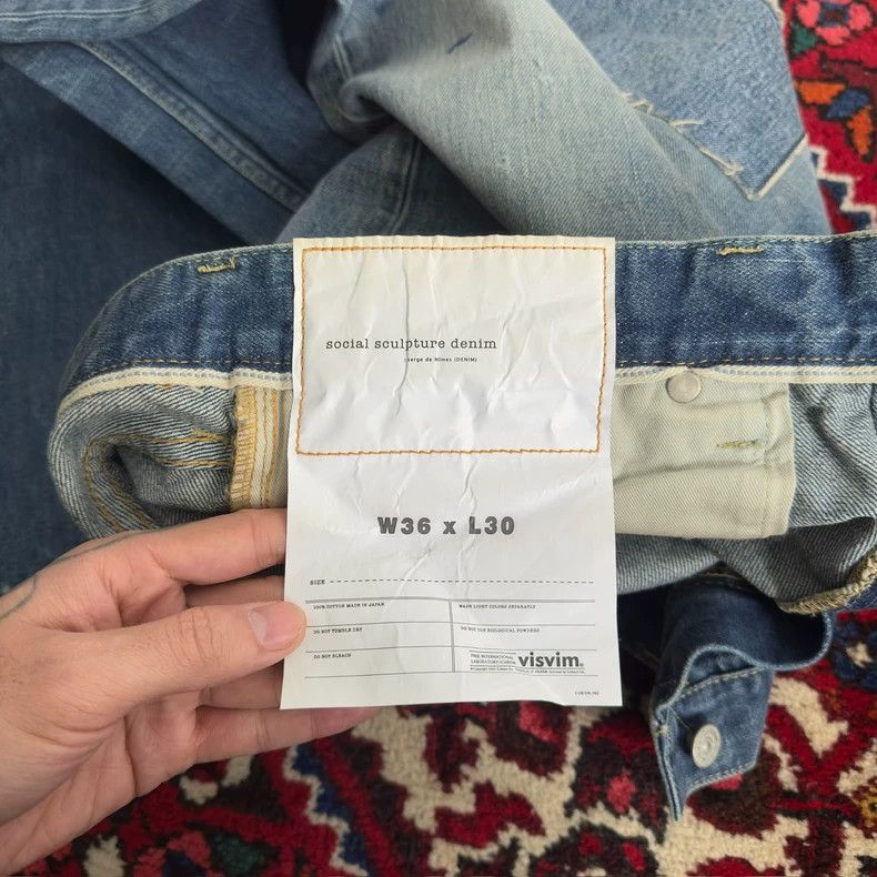 Visvim Visvimvisvim 18ss 03d14 Denim Pants-2504 Size US 36 / EU 52 - 8 Thumbnail