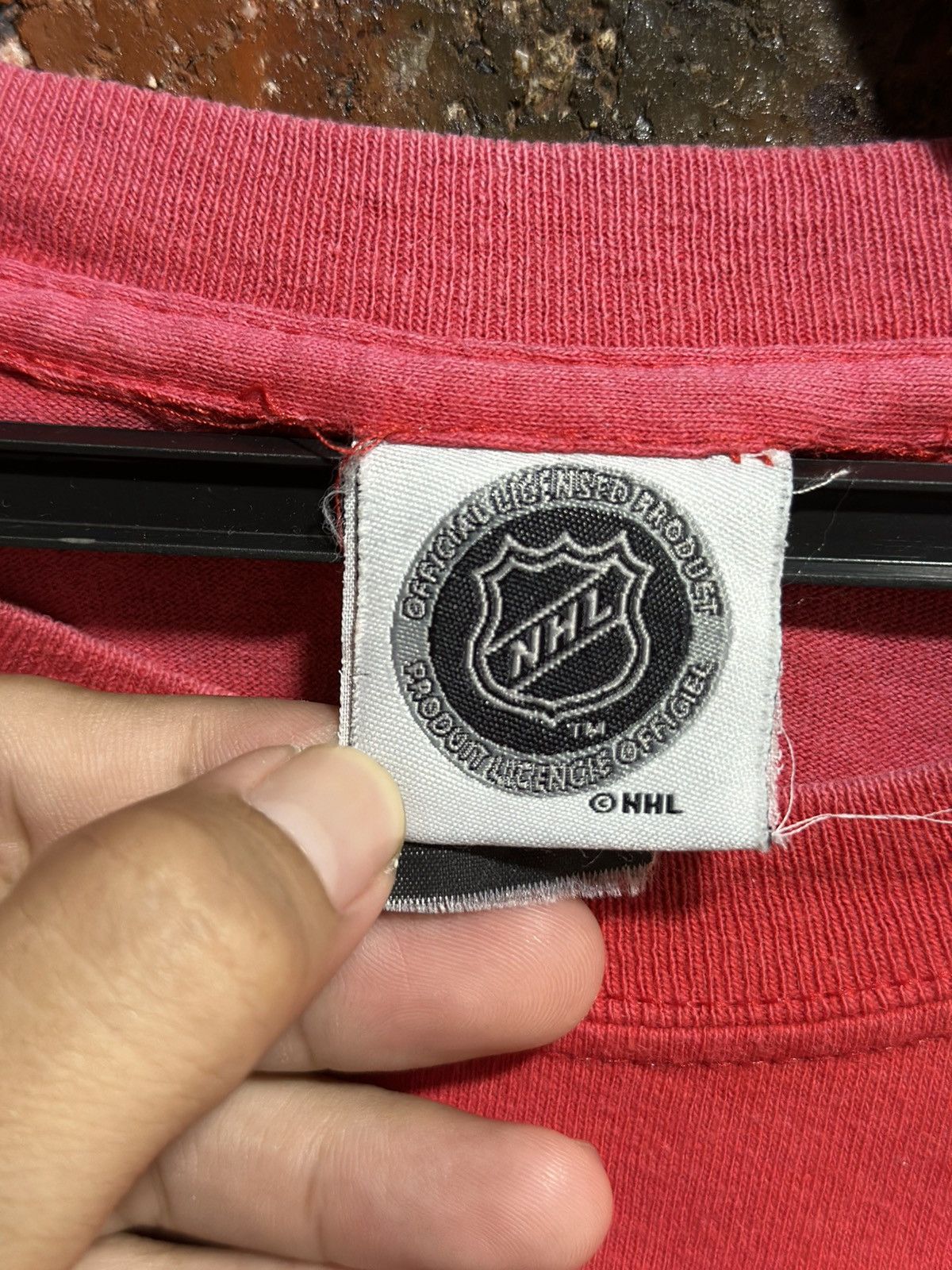 NHL Vintage Columbus Blue Jackets Faded Tee Size US L / EU 52-54 / 3 - 5 Thumbnail