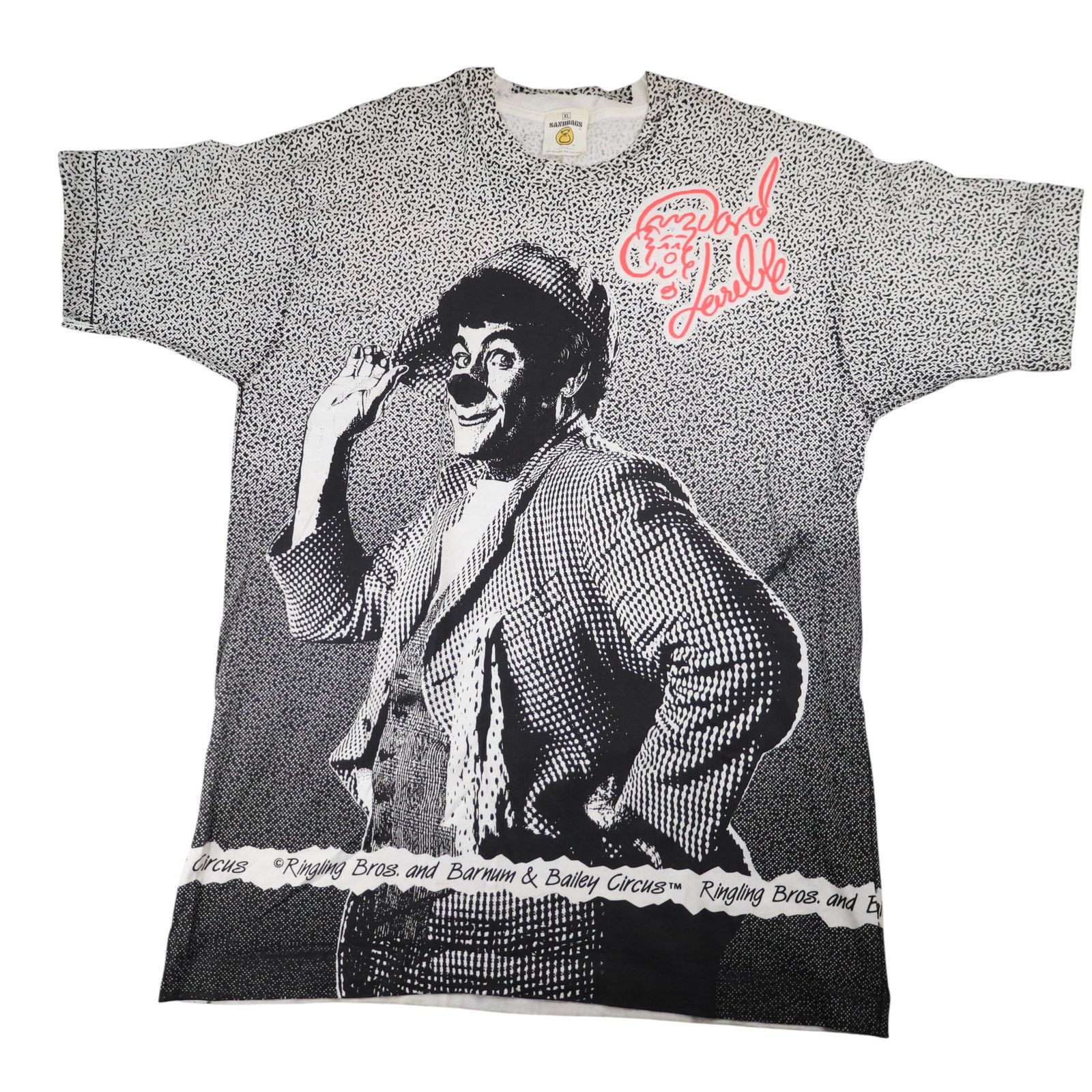 Vintage VTG Ringling Bros Barnum & Bailey Circus David Larible T Size US XL / EU 56 / 4 - 1 Thumbnail
