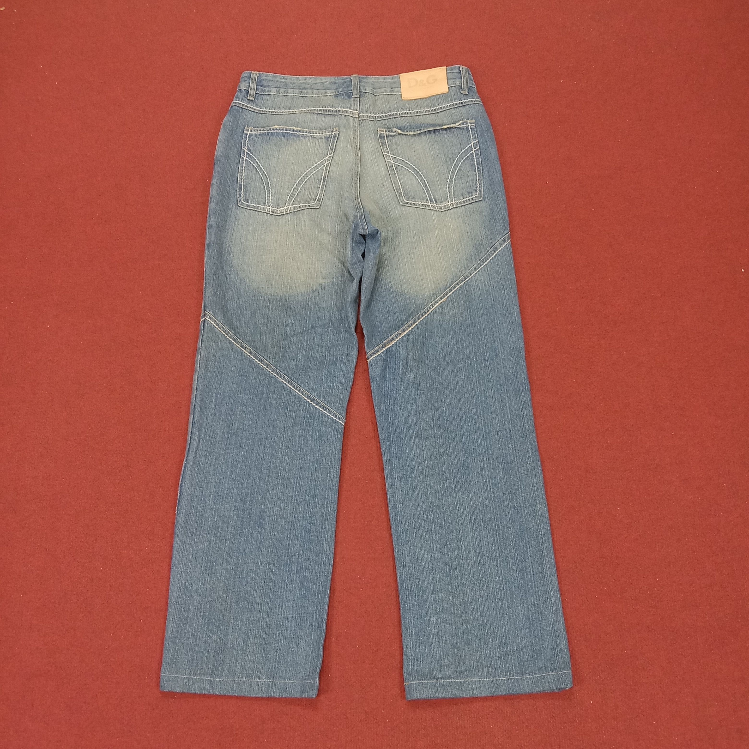 Dolce & Gabbana × Vintage Dolce & Gabbana Fashion Style Streetwear Distressed Jeans Size US 33 - 4 Thumbnail