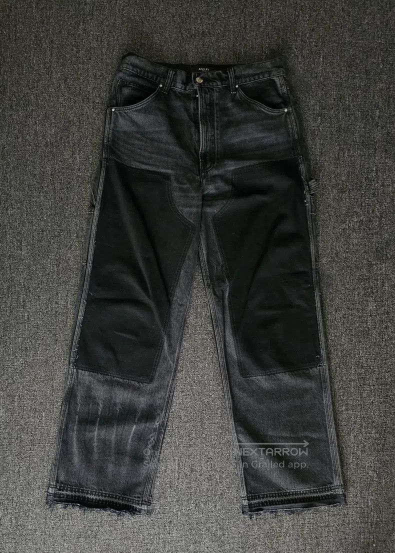 Amiri Amiri Wide Leg Work Denim Pants Size US 29 - 1 Thumbnail