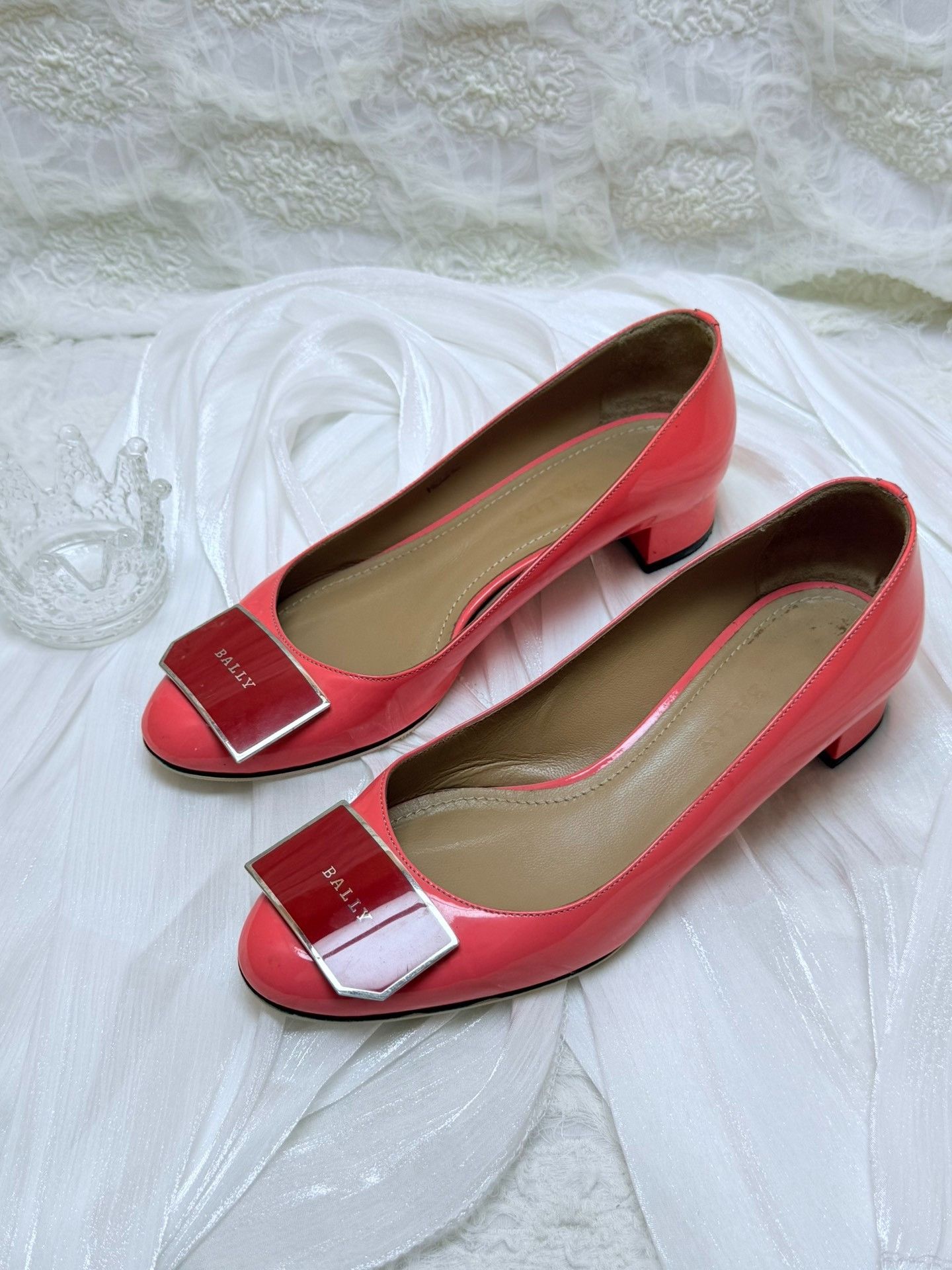 Bally Bally Leather Red Lowtop Sneakers us_5 Women Size US 5 / IT 35 - 1 Thumbnail