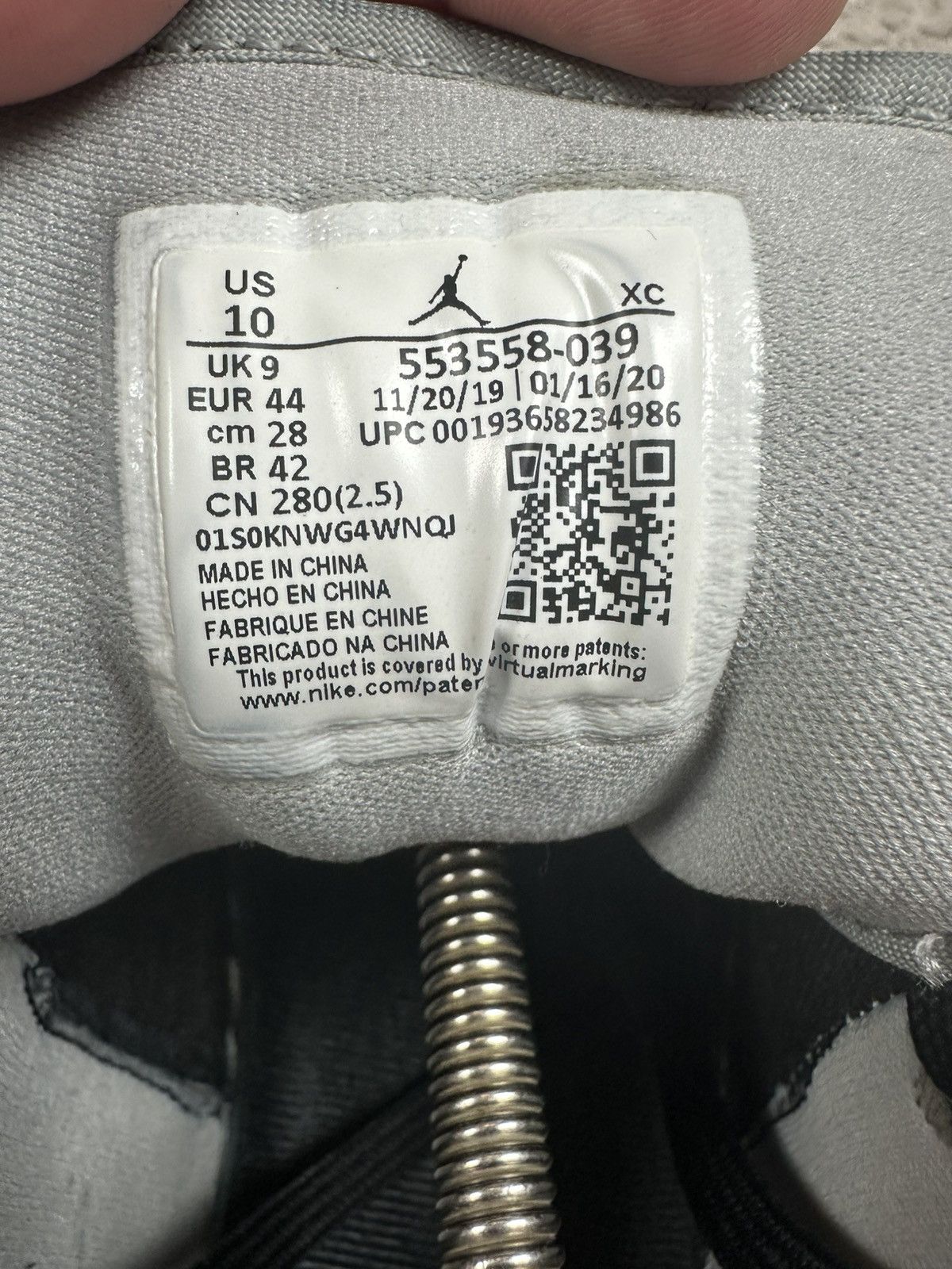 Jordan Brand AIR JORDAN 1 LOW SHADOW Size US 10 / EU 43 - 6 Thumbnail