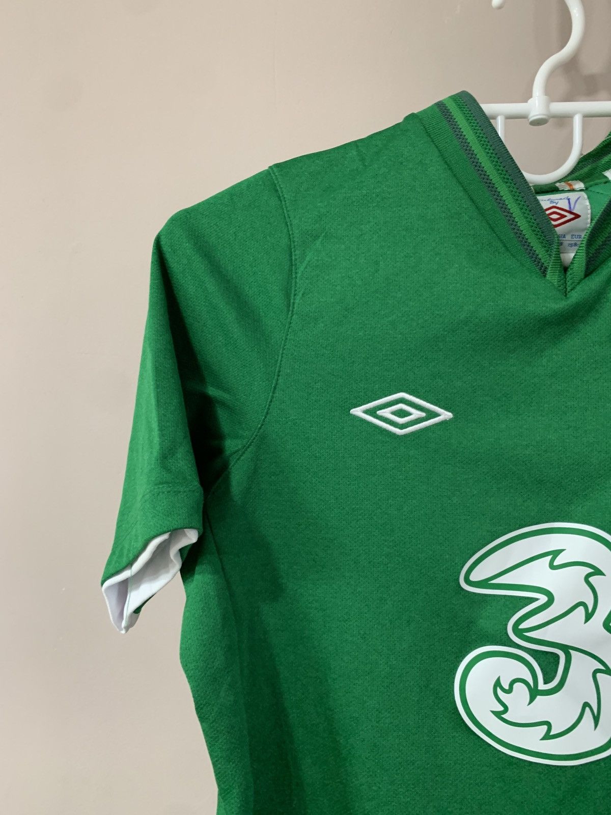 Umbro Republic of Ireland Home Football Shirt Umbro Soccer Jersey Size US XS / EU 42 / 0 - 5 Thumbnail