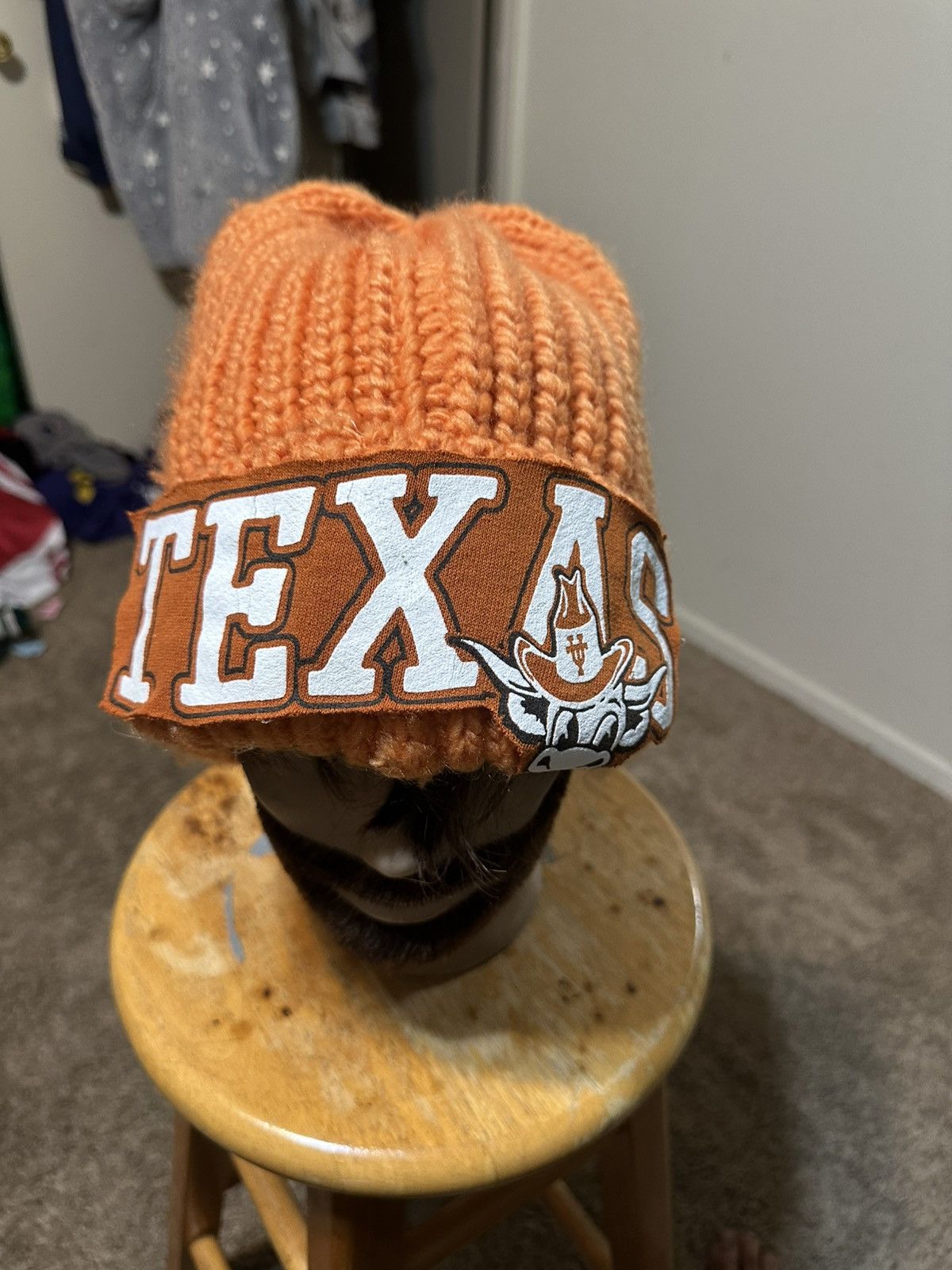 NCAA Vintage NCAA Texas Longhorns University “big head” hat 90s Size ONE SIZE - 2 Thumbnail