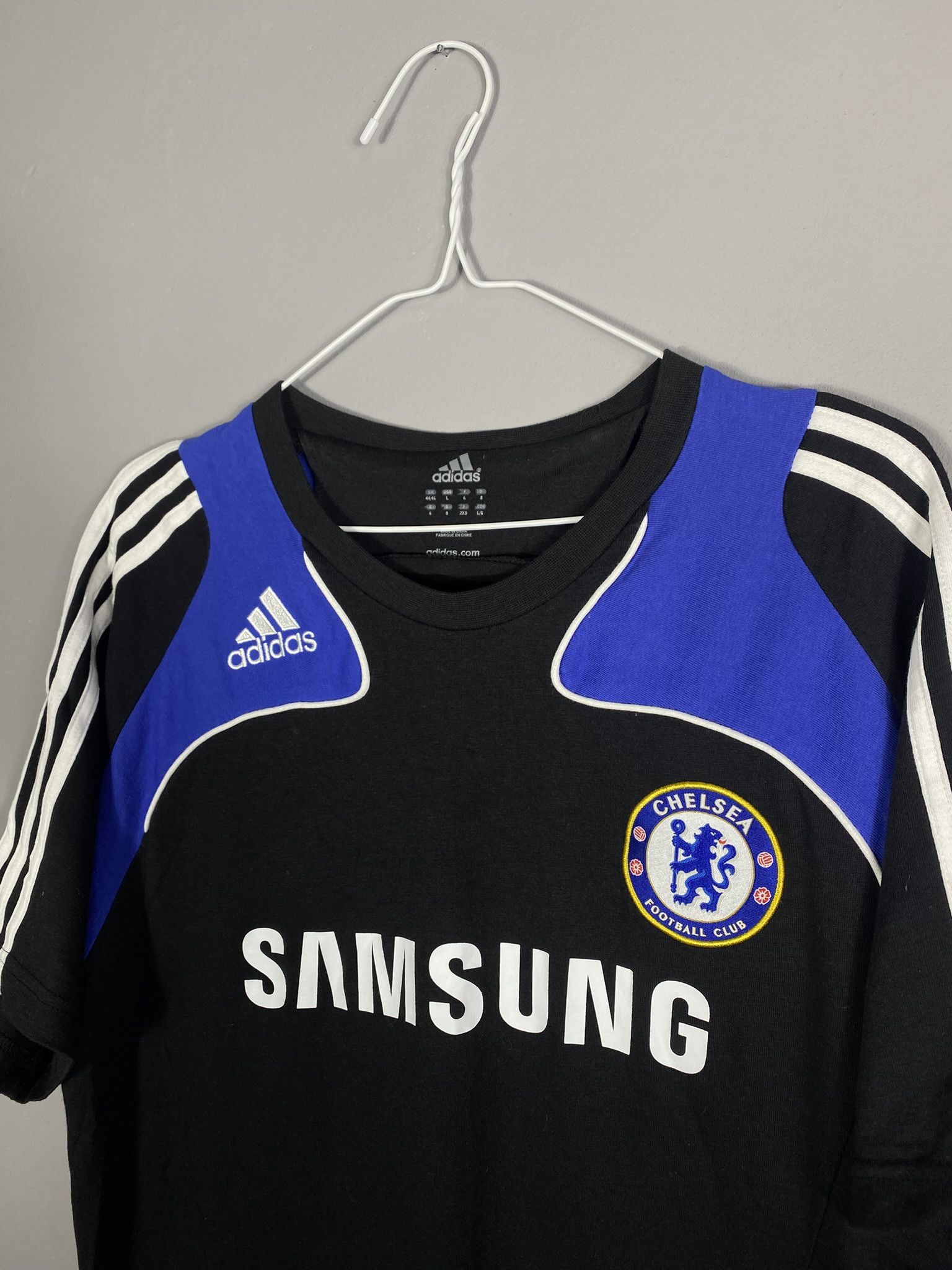 Chelsea Soccer ADIDAS FC CHELSEA 2007/2008 FOOTBALL SOCCER SHIRT JERSEY Size US L / EU 52-54 / 3 - 2 Thumbnail