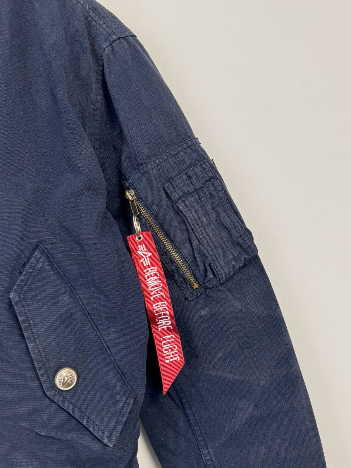 Alpha Industries Alpha Industries Vintage Bilateral Bomber Size US L / EU 52-54 / 3 - 5 Thumbnail