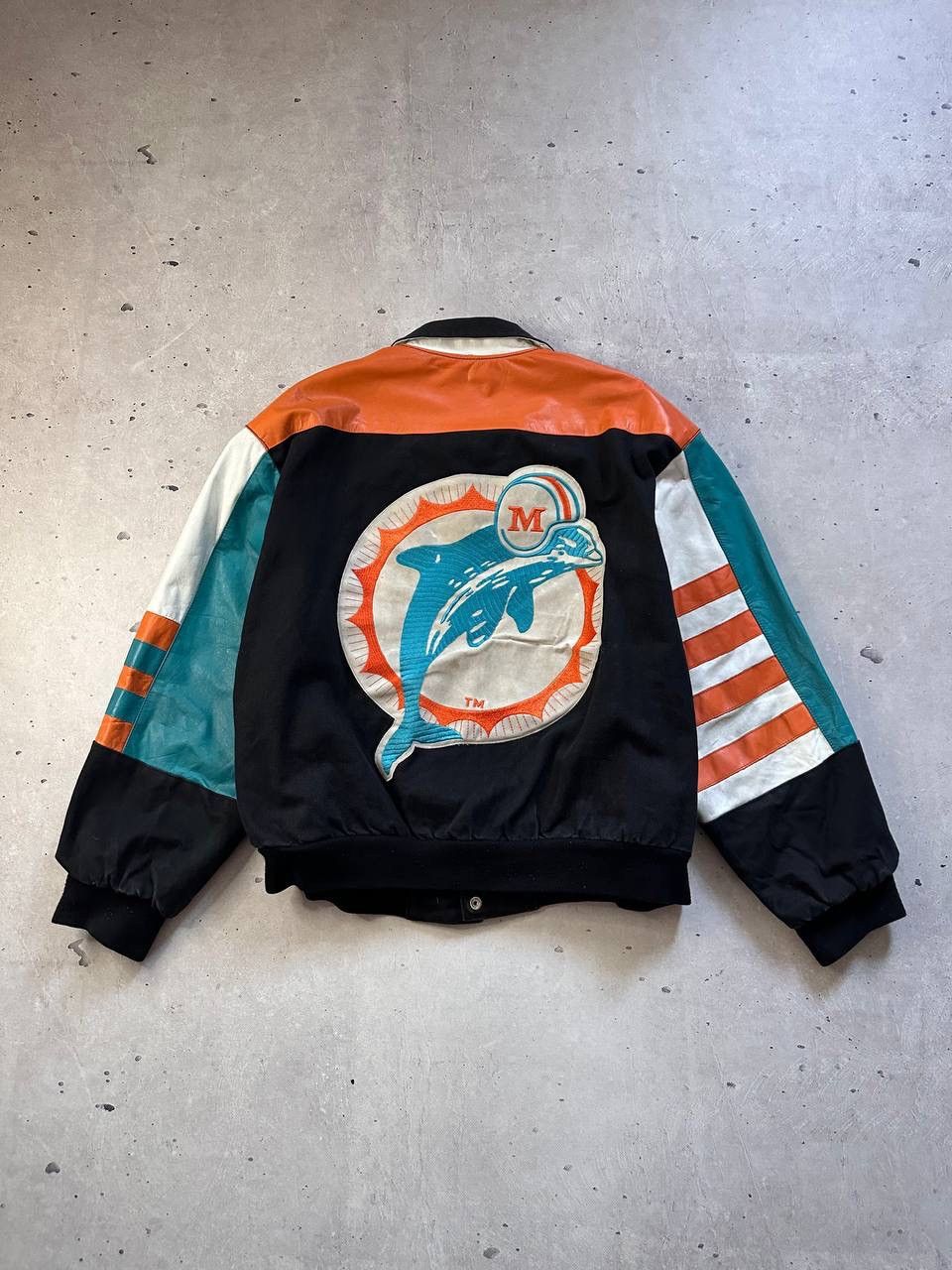 NFL Vintage Miami Dolphins NFL Leather Varsity Jacket XL USA Size US XL / EU 56 / 4 - 1 Thumbnail