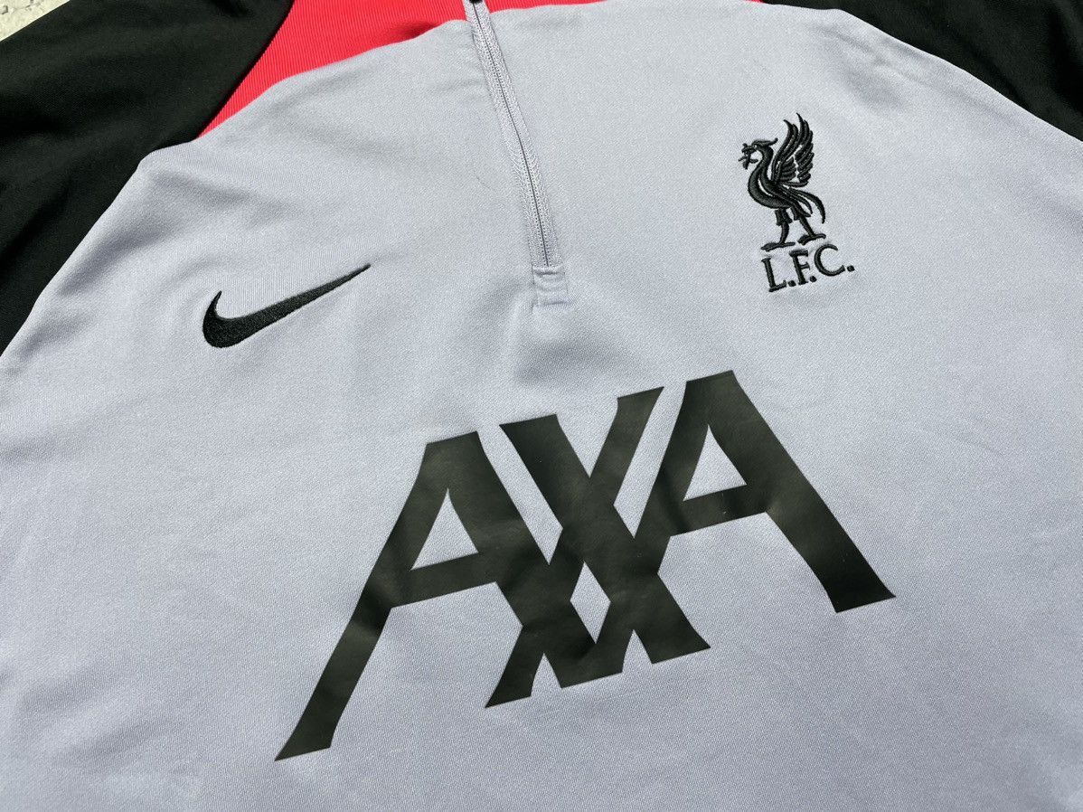 Nike Nike Dri-Fit FC Liverpool Training Jacket 1/4 Zip Track Top Size US XL / EU 56 / 4 - 6 Thumbnail