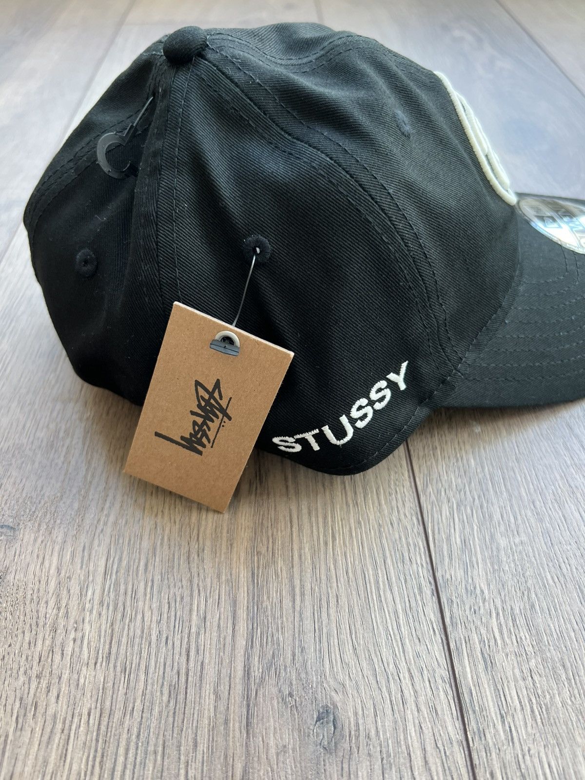 Stussy x New Era SS Link 9Twenty Cap Hat “Black”